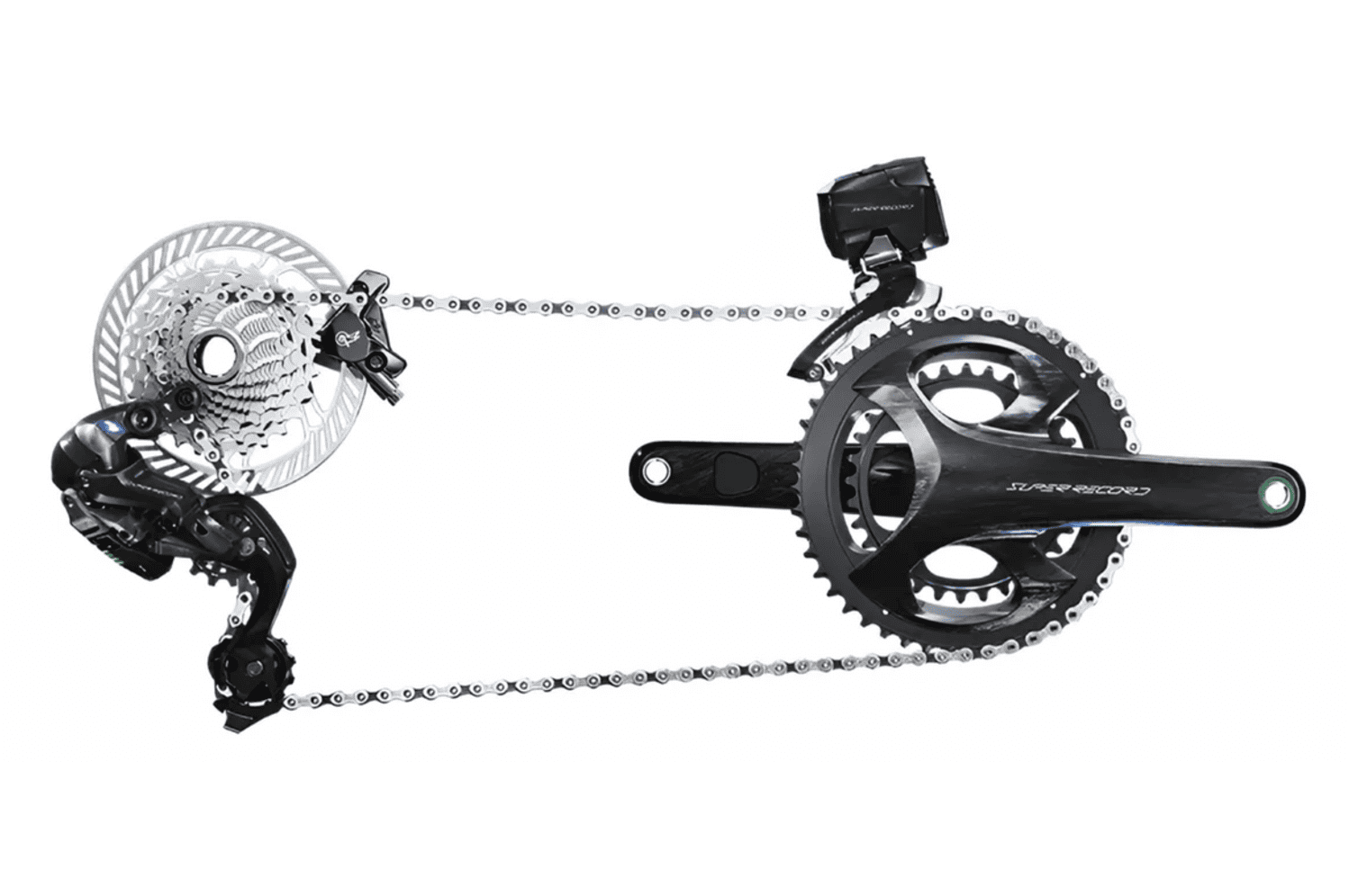 Semexe - Grupo Campagnolo Super Record Wireless + Ceramicspeed