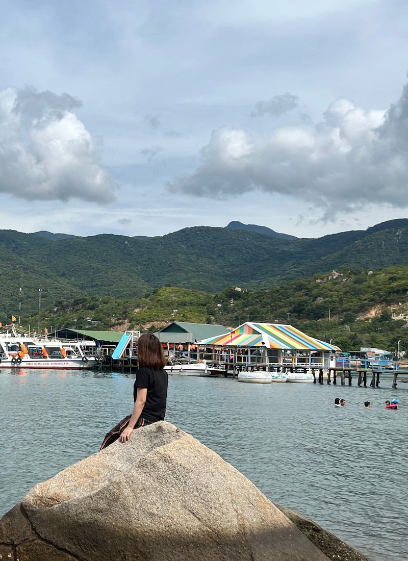 Picture from Binh Hung island, Vietnam