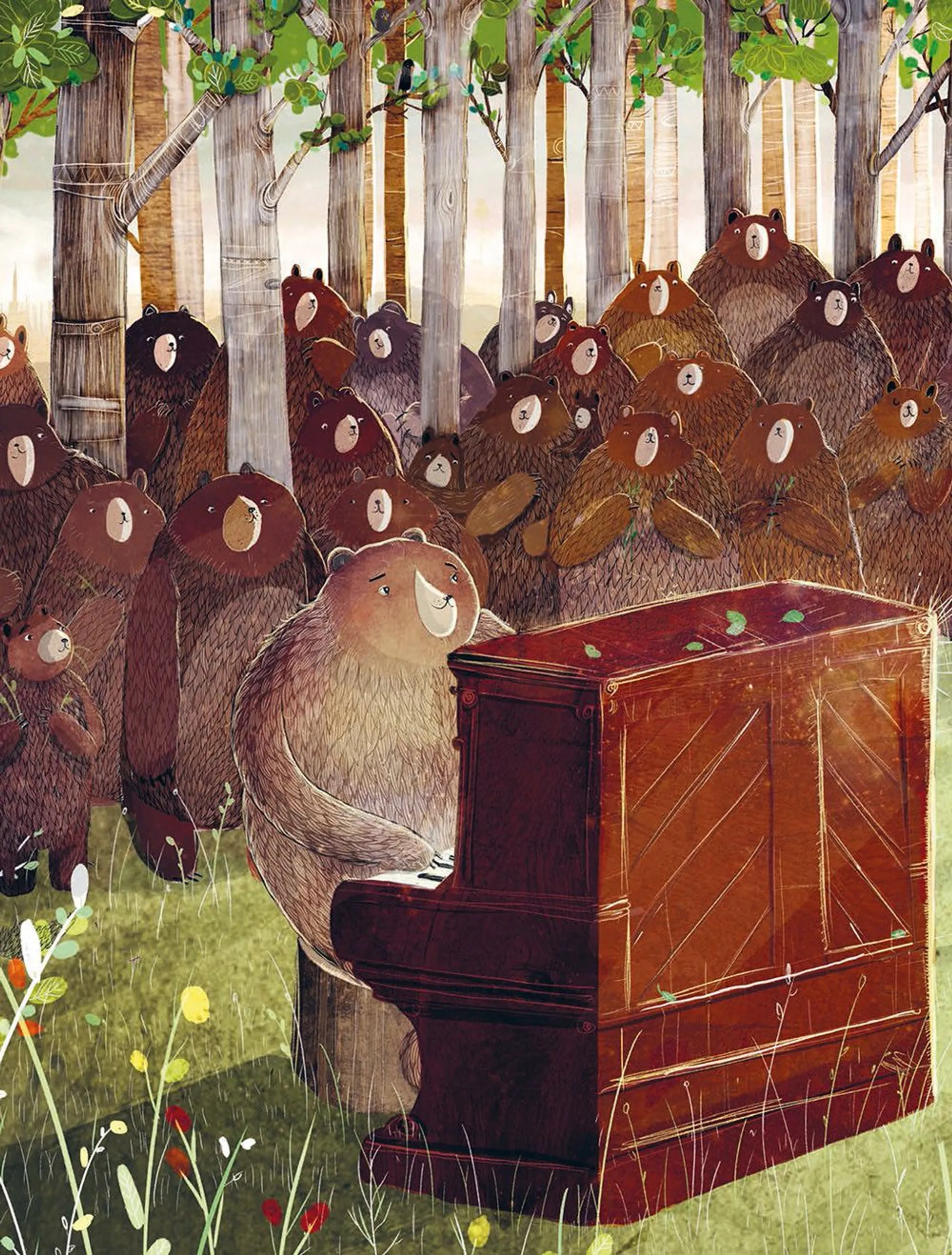 Ведмідь-піаніст