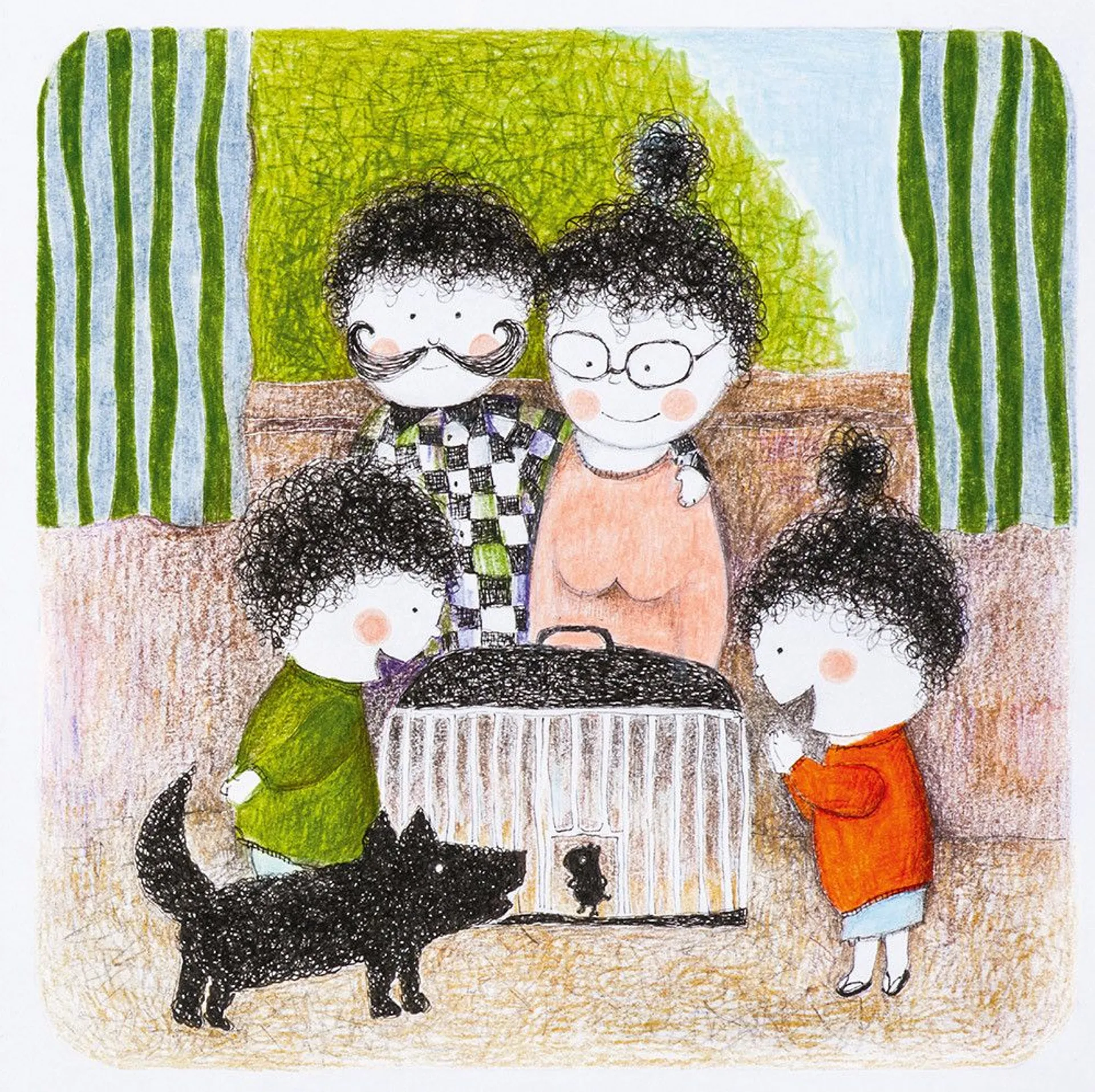 Кучеряві заводять хом’ячка