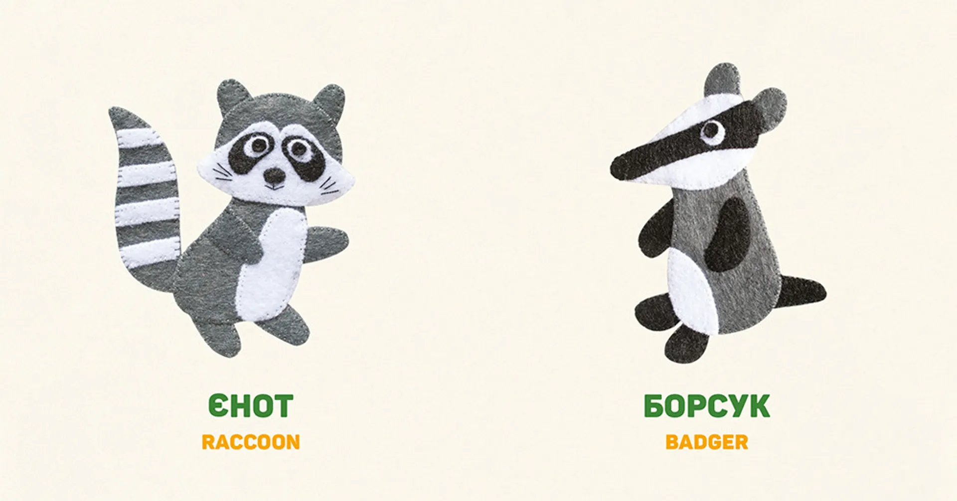 Лісові звірі. Forest animals