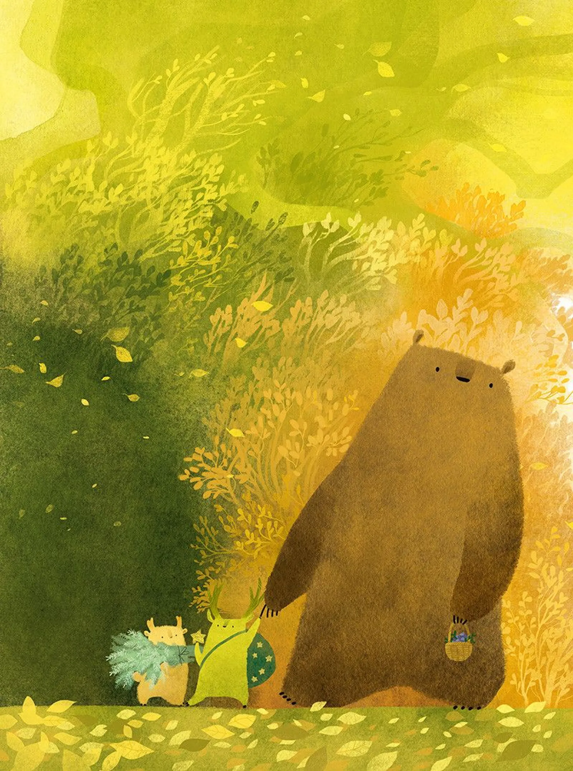 Ведмідь не хоче спати