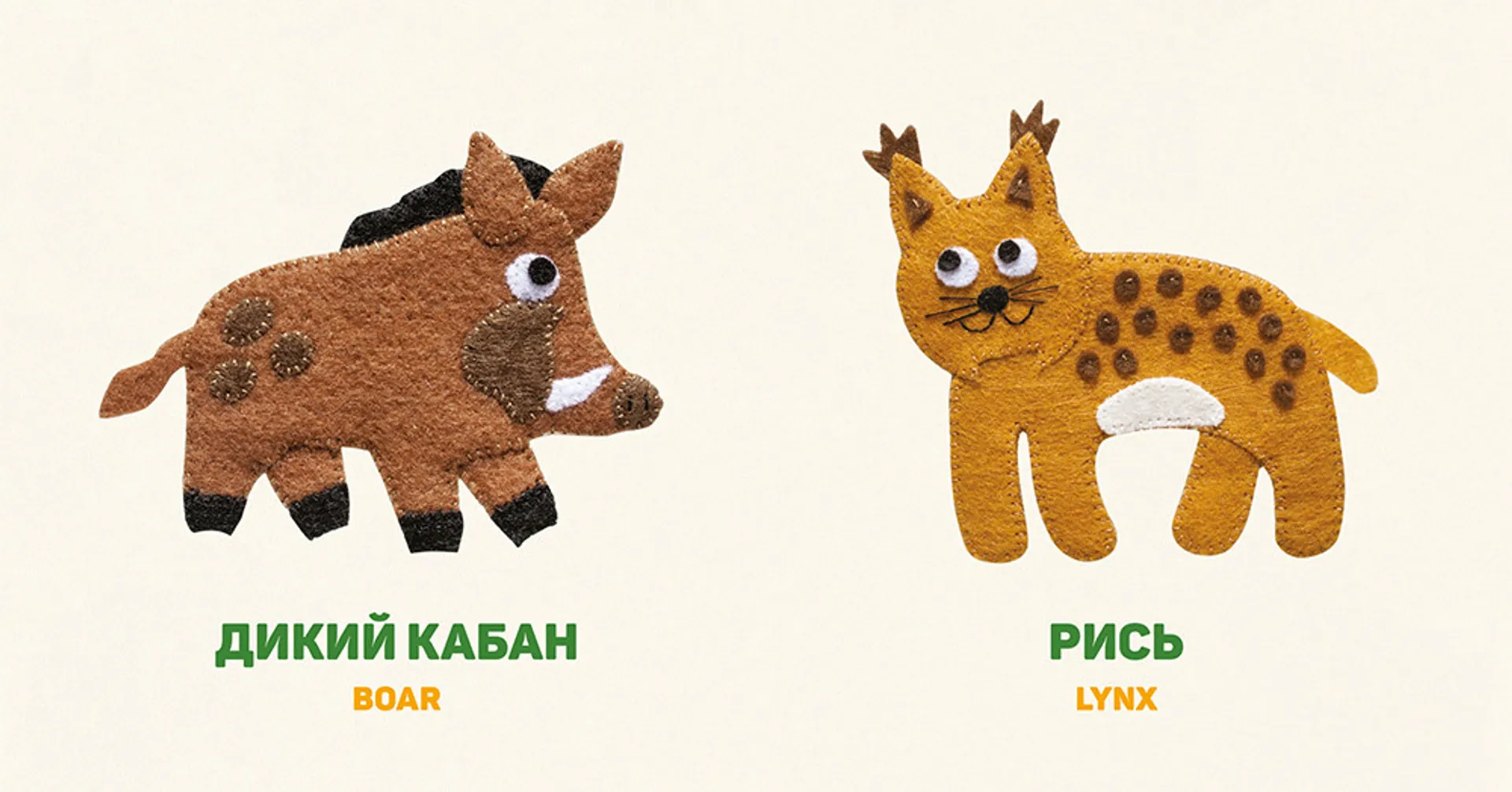 Лісові звірі. Forest animals