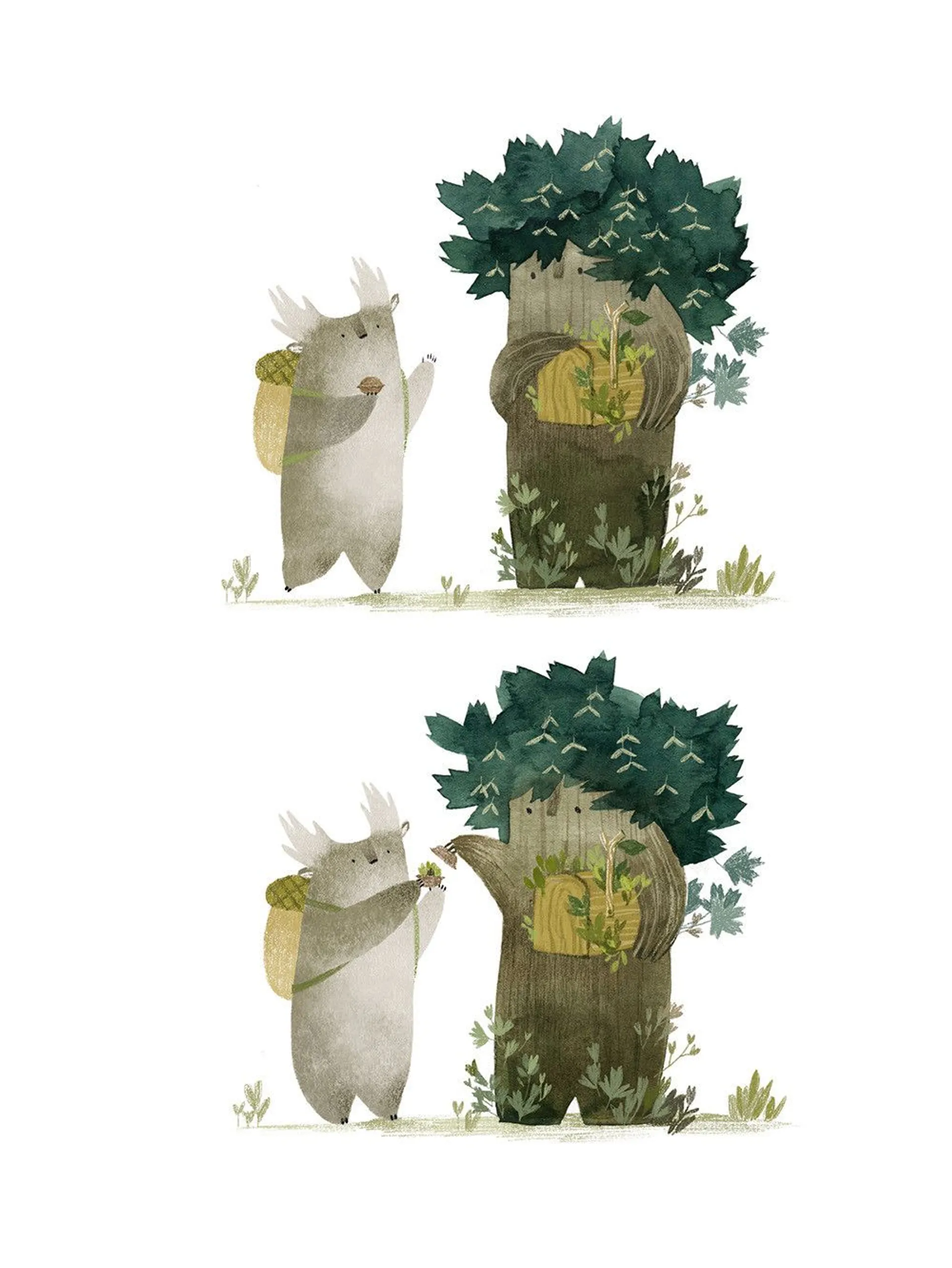 Туконі - мешканець лісу