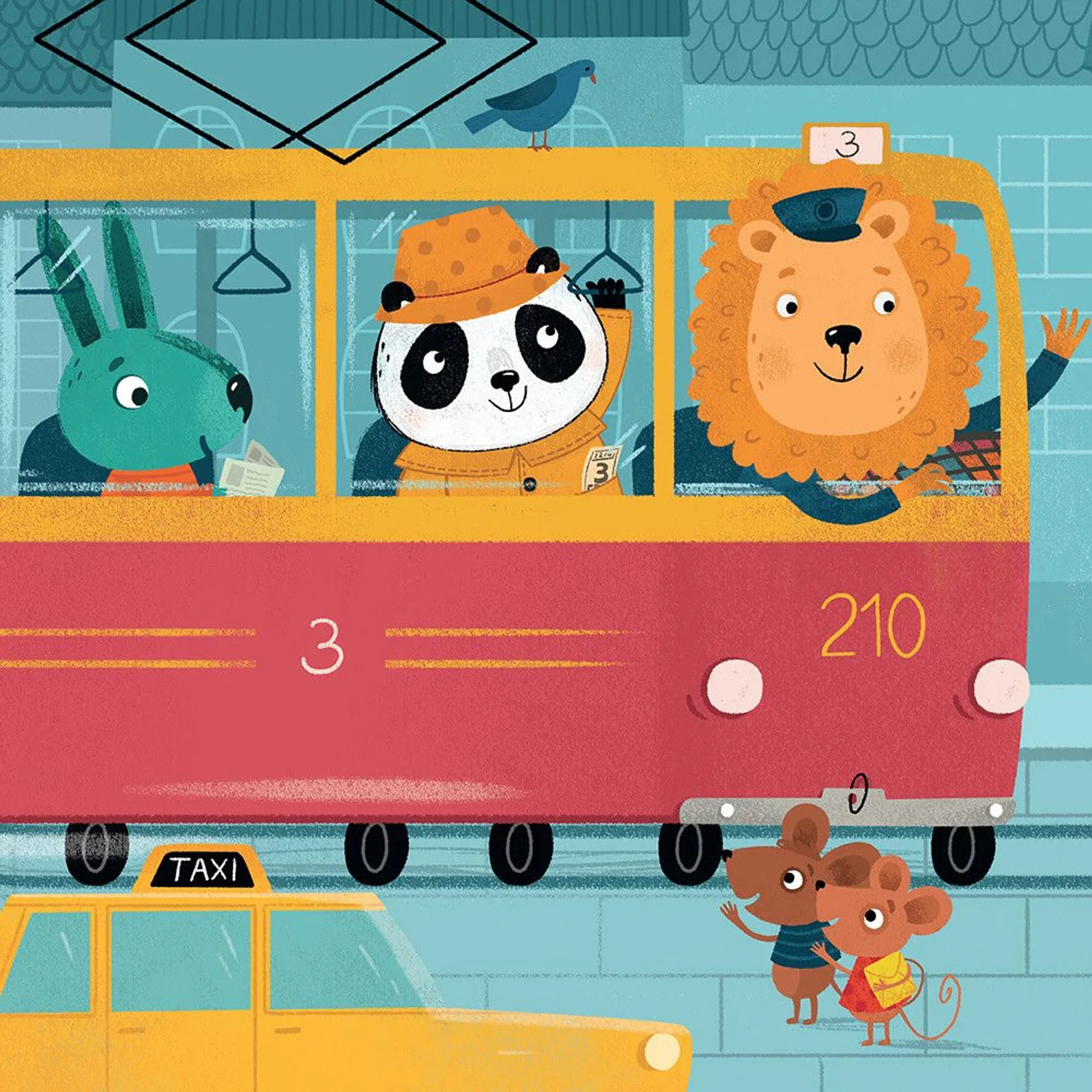 Панда любить мандрувати