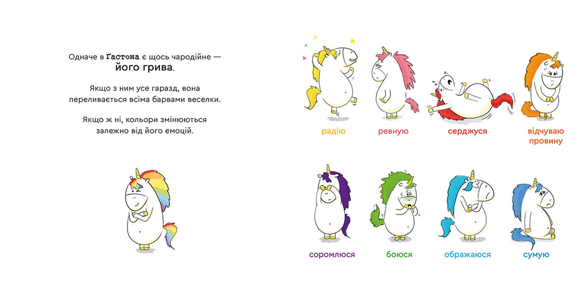 Емоції Ґастона. Я боюся