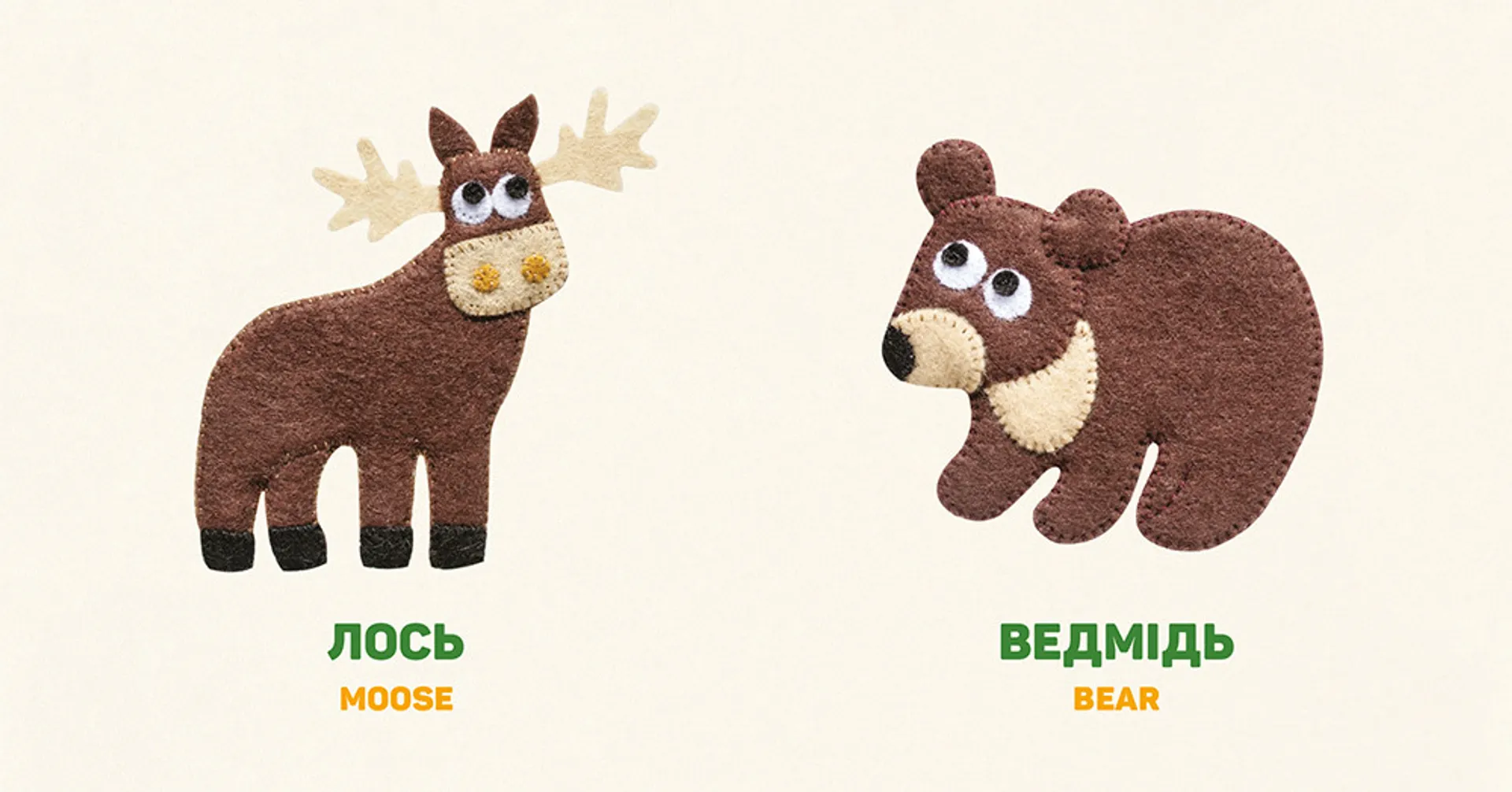 Лісові звірі. Forest animals