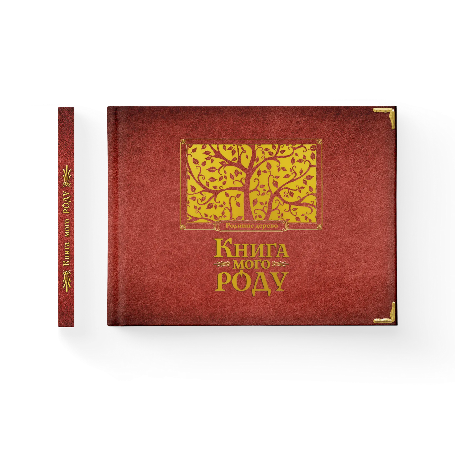 Книга мого роду (бордова)