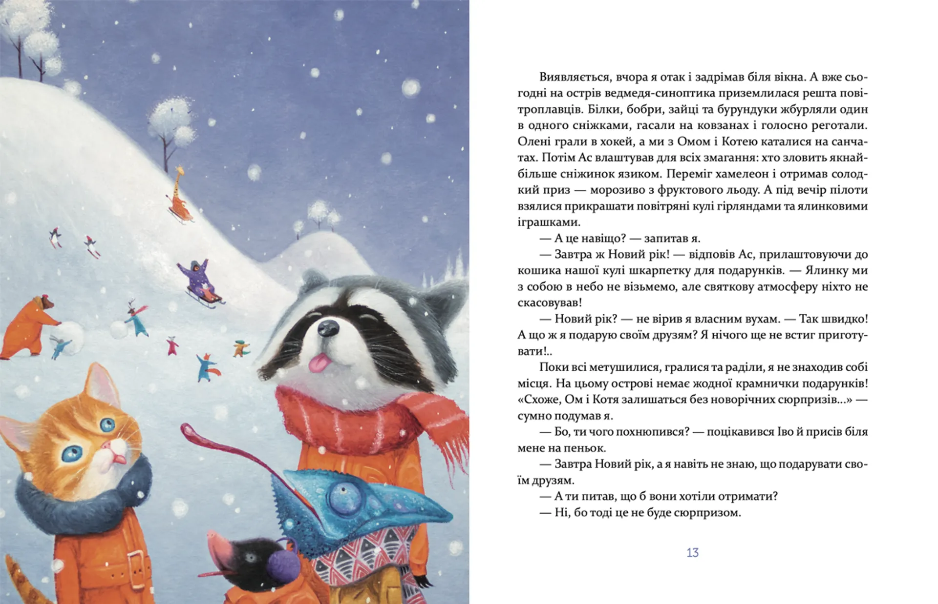 Єнотик Бо і дивний-дивний сніг. Книга 2