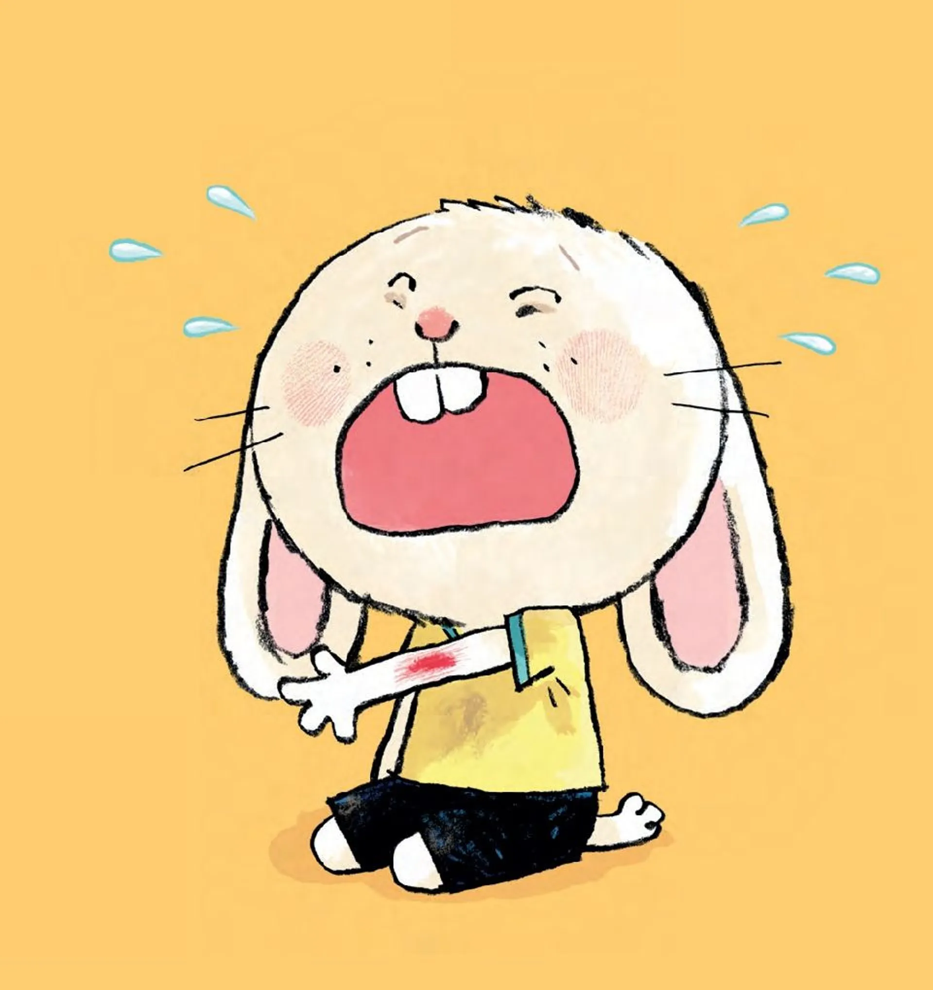 Витри слізки зайченяті