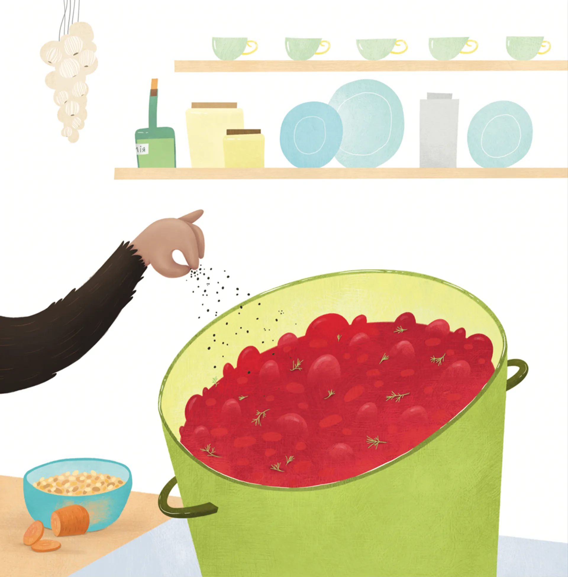 Лізла жаба по драбині