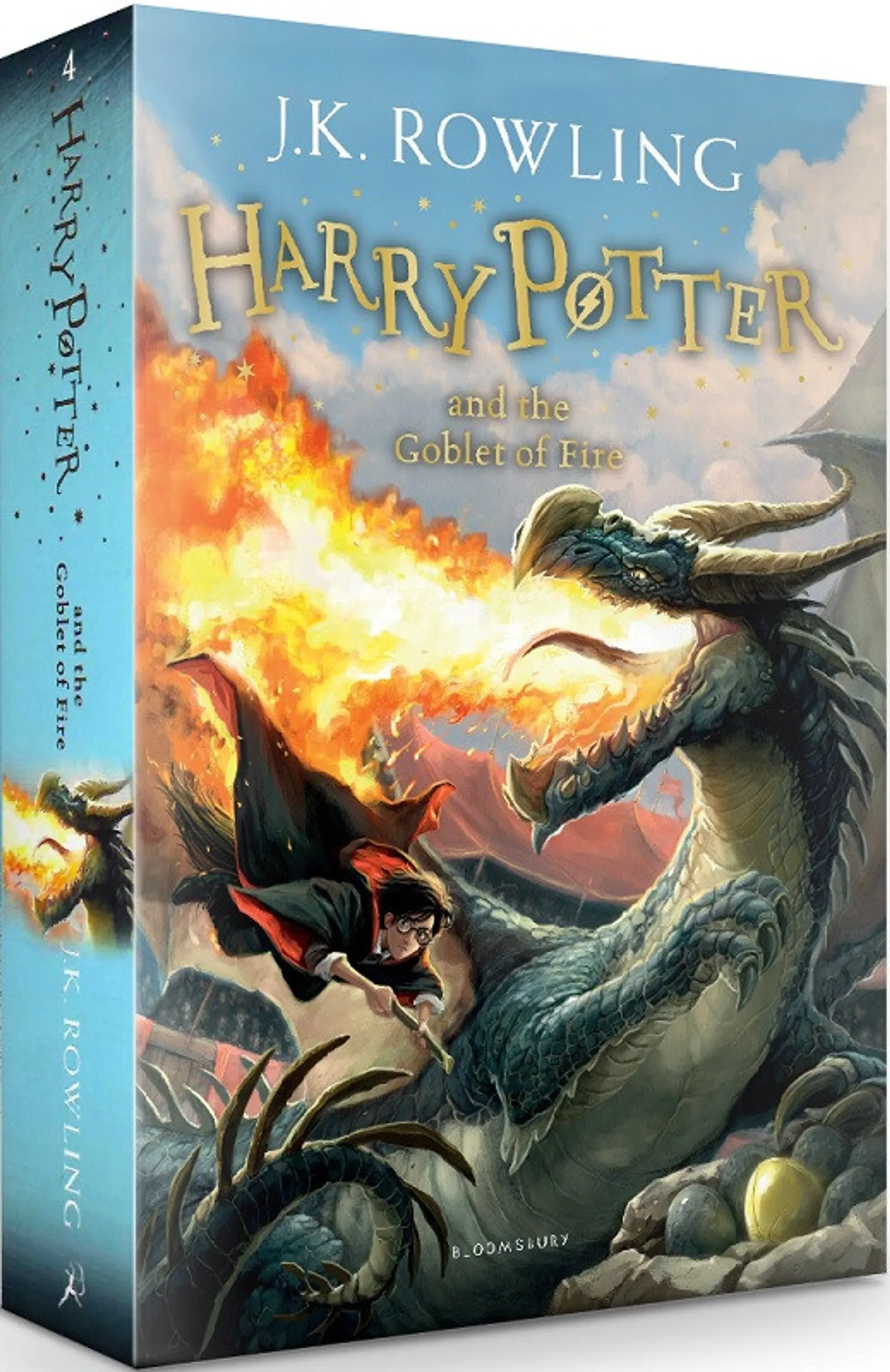 Harry Potter 4 Goblet of Fire Rejacket [Paperback]