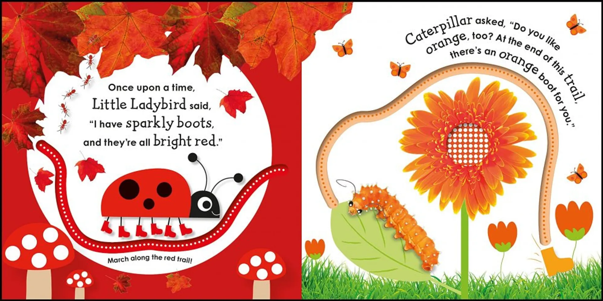Colours with a Ladybird: Follow the Trails and Learn Colours