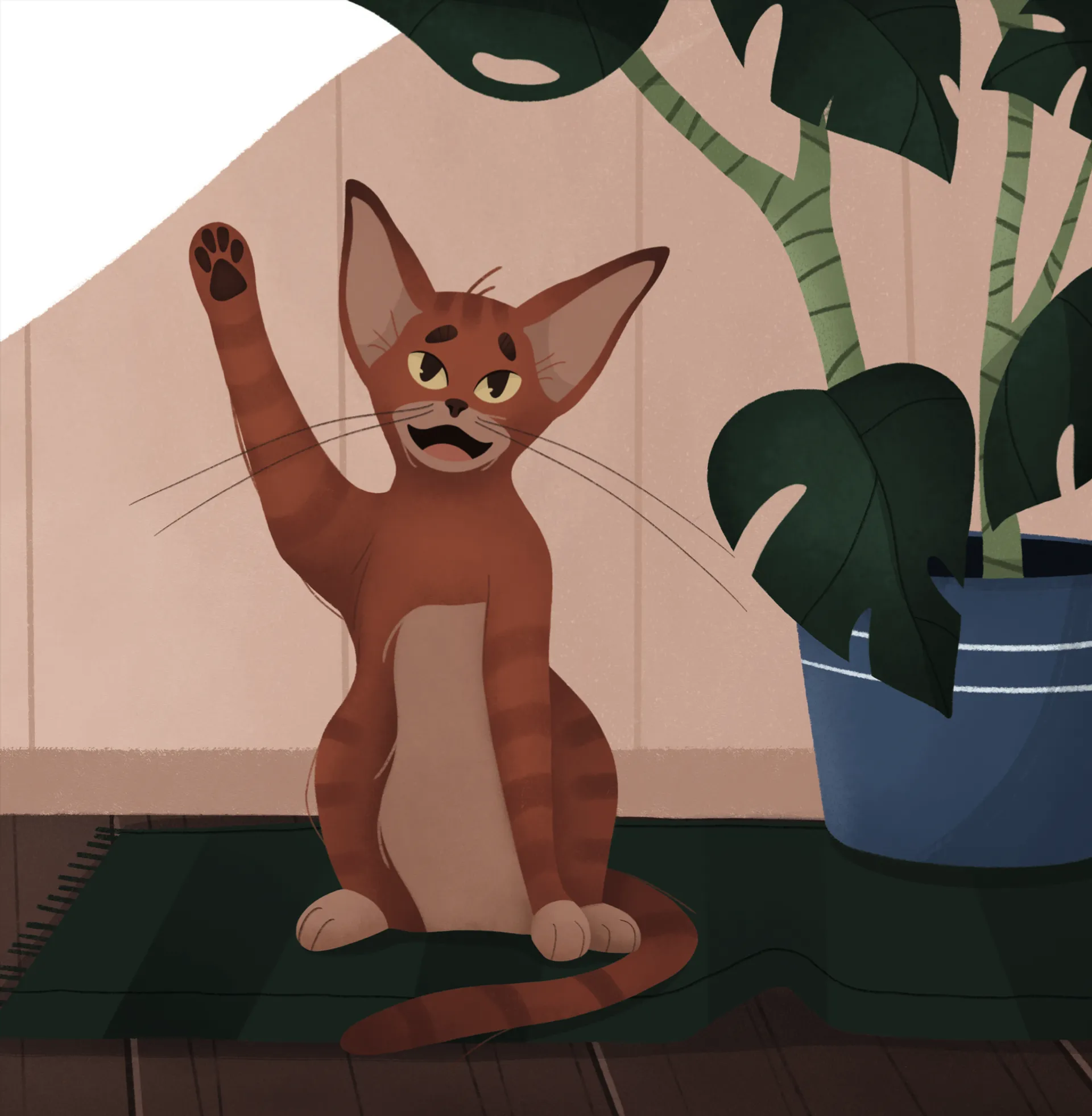 Рудольф. Пихатий кіт