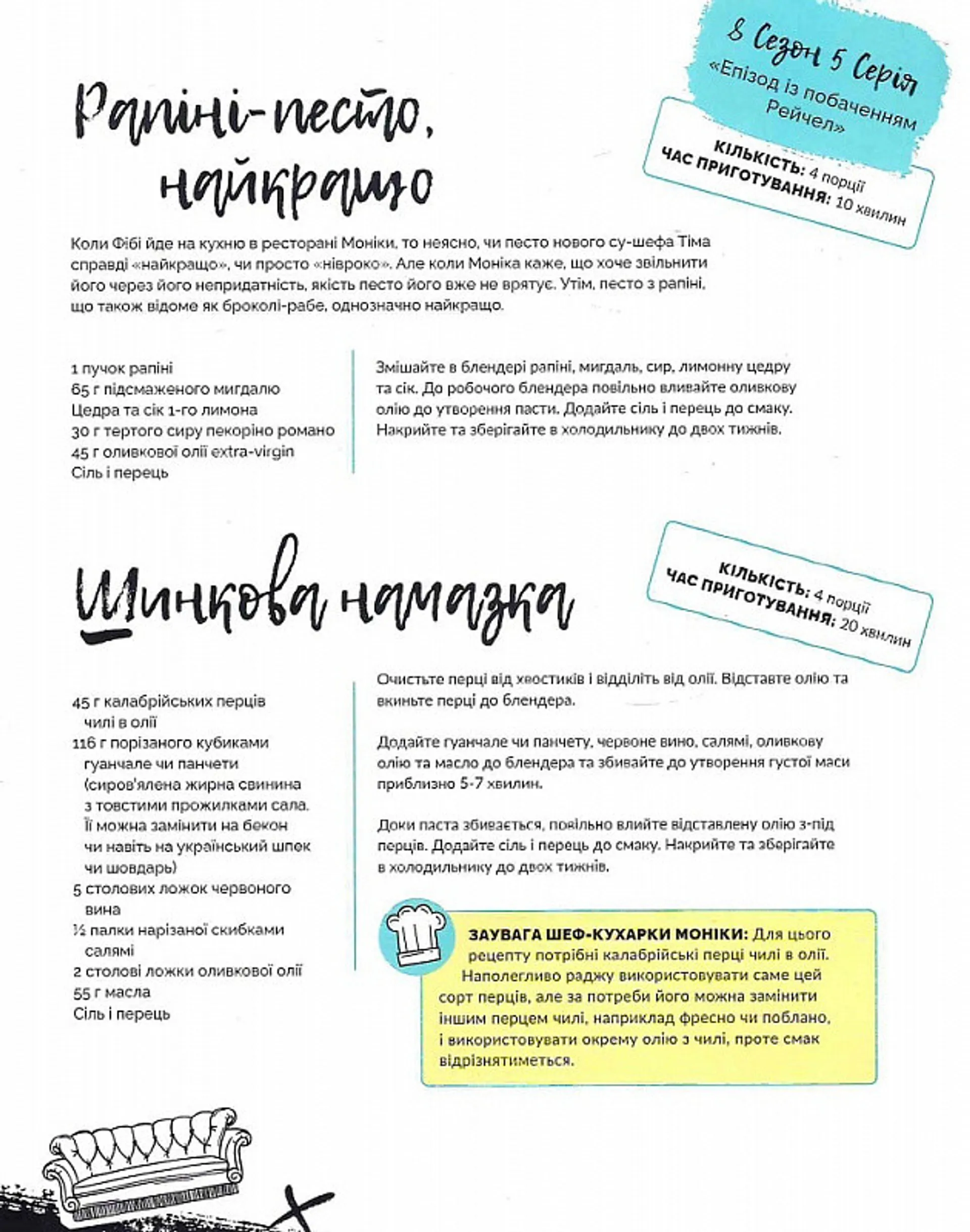 Друзі. Офіційна кулінарна книга