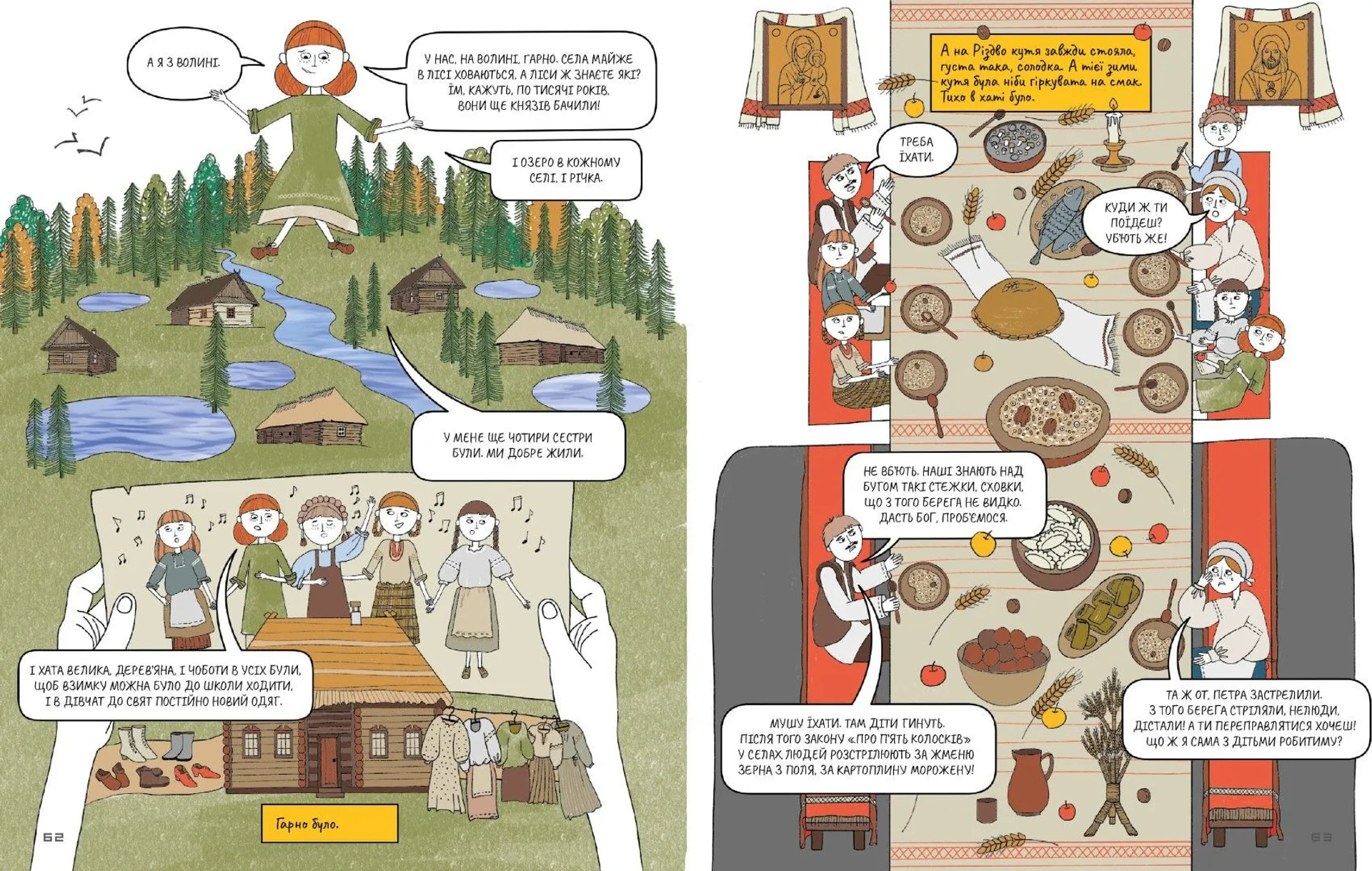 П'ять колосків. Голодомор. Історії, як зникали українці