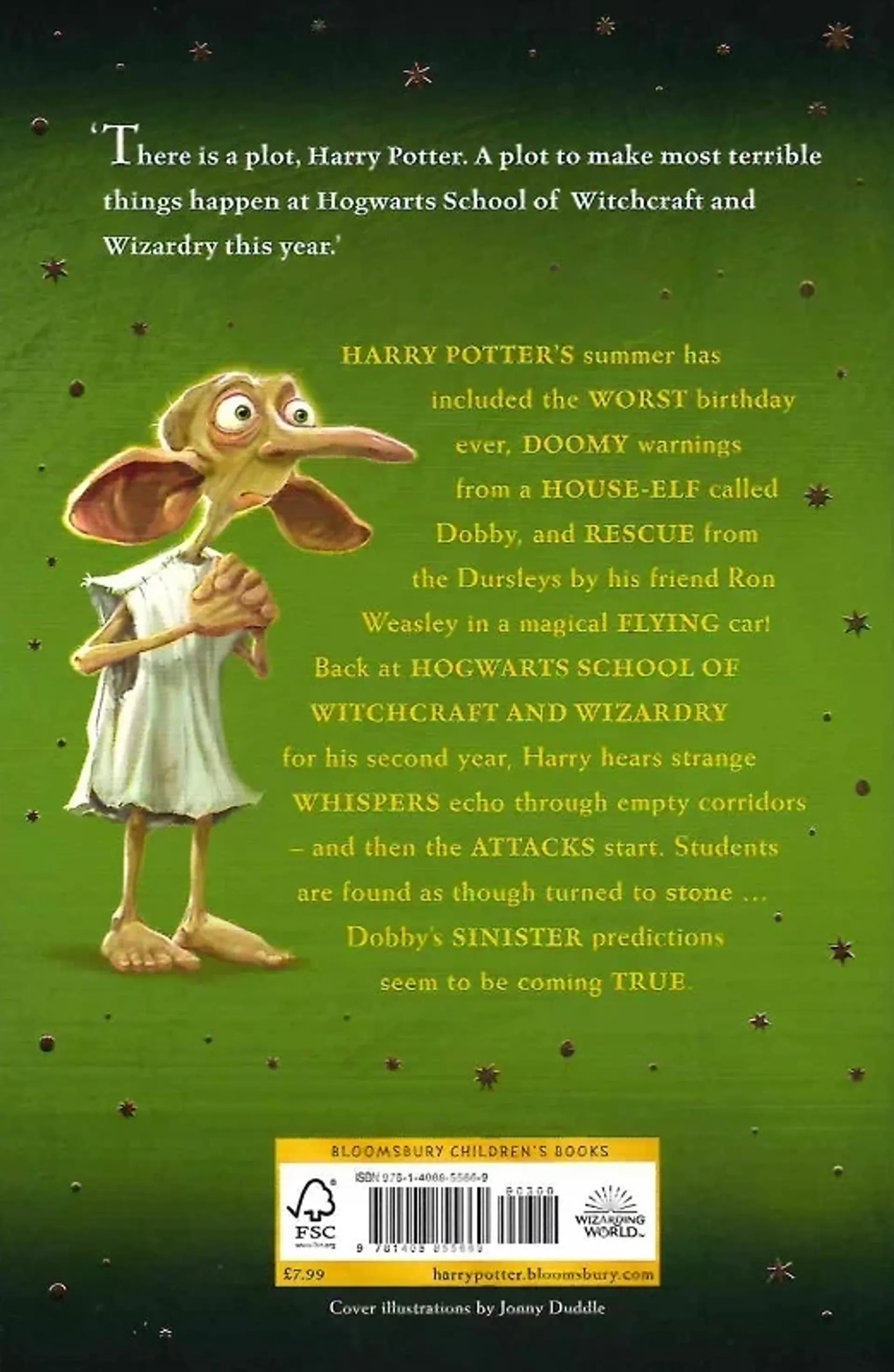 Harry Potter 2 Chamber of Secrets Rejacket [Paperback]