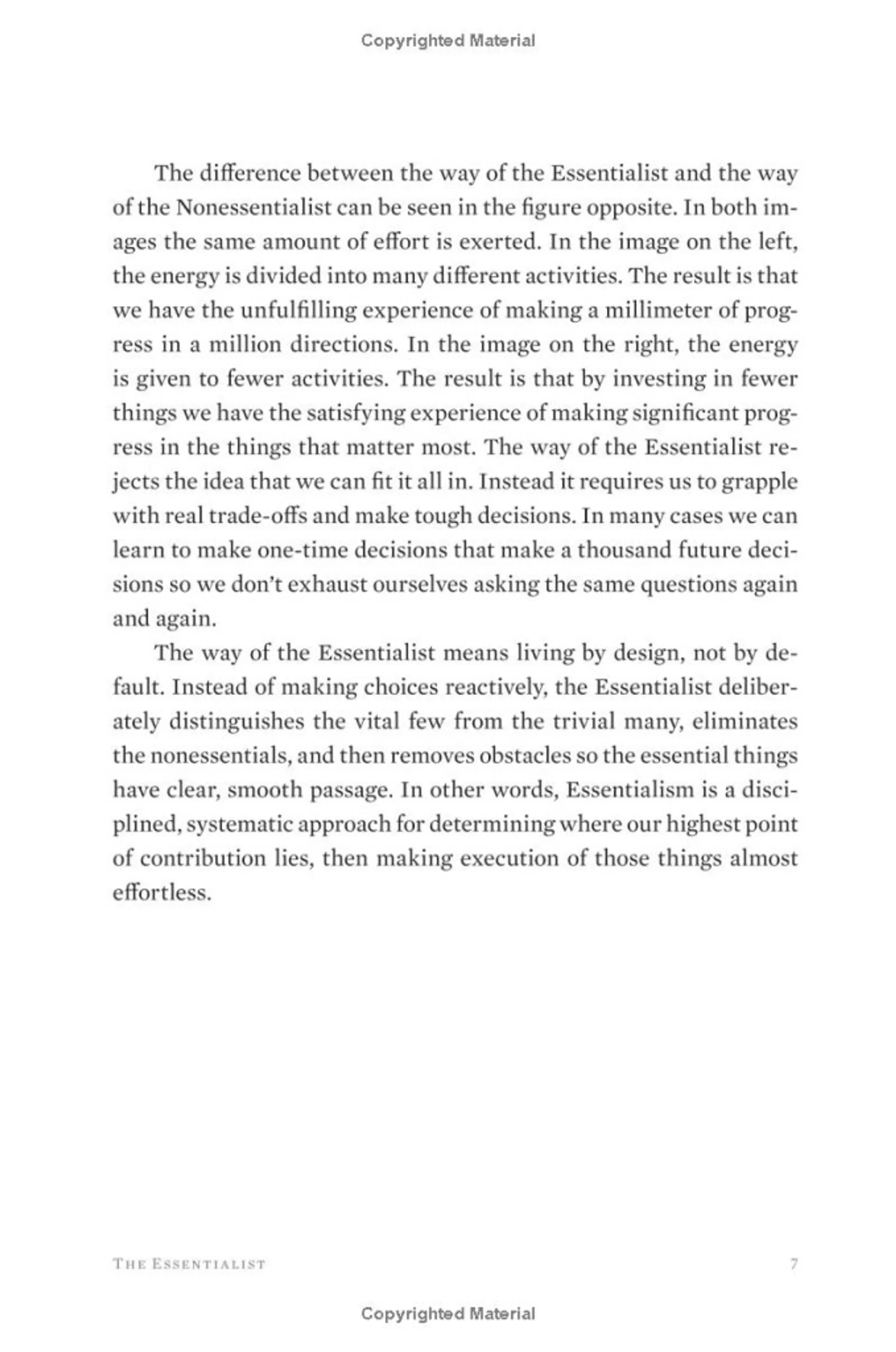 Essentialism. The Disciplined Pursuit of Less