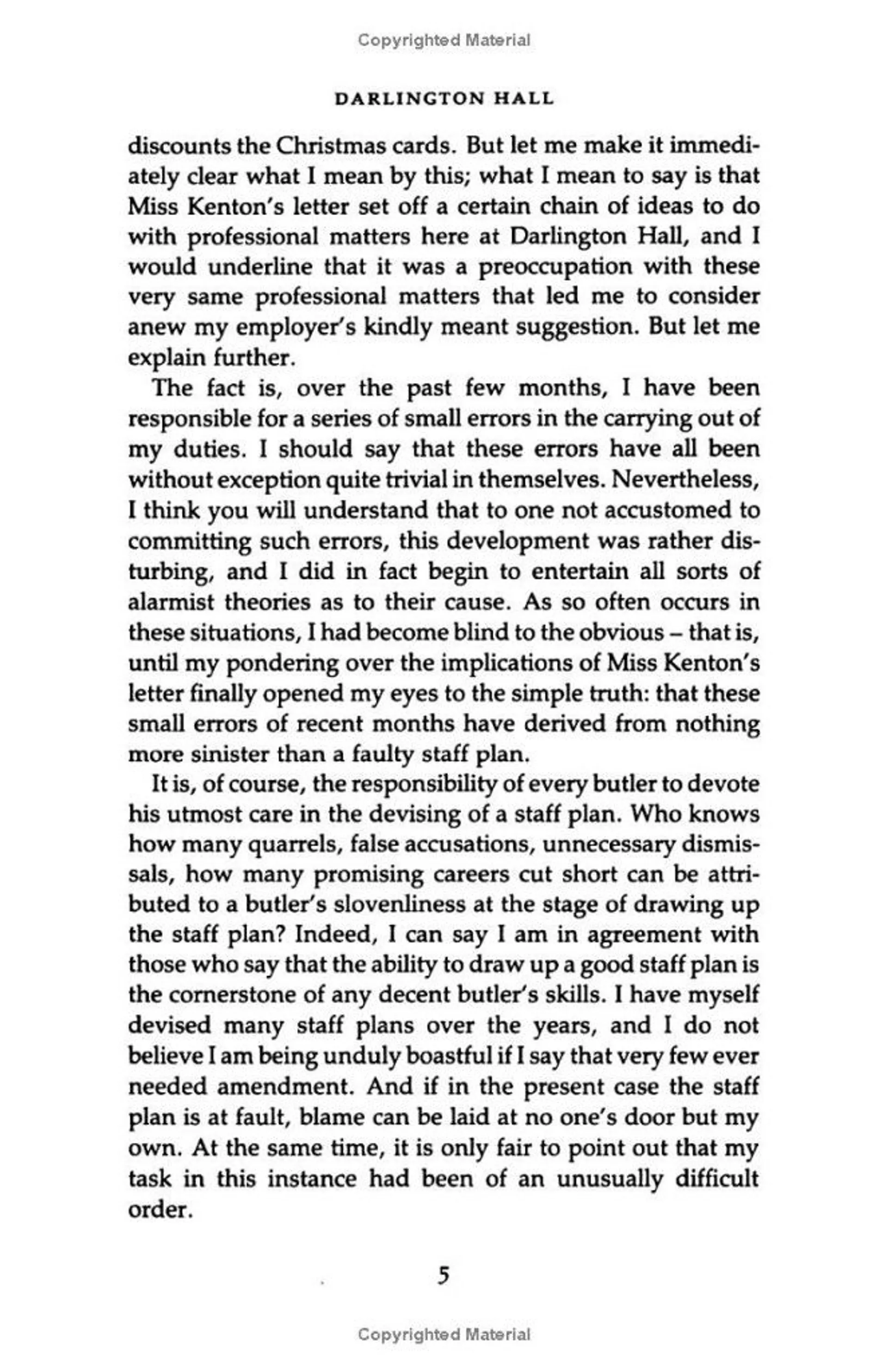 The Remains of the Day