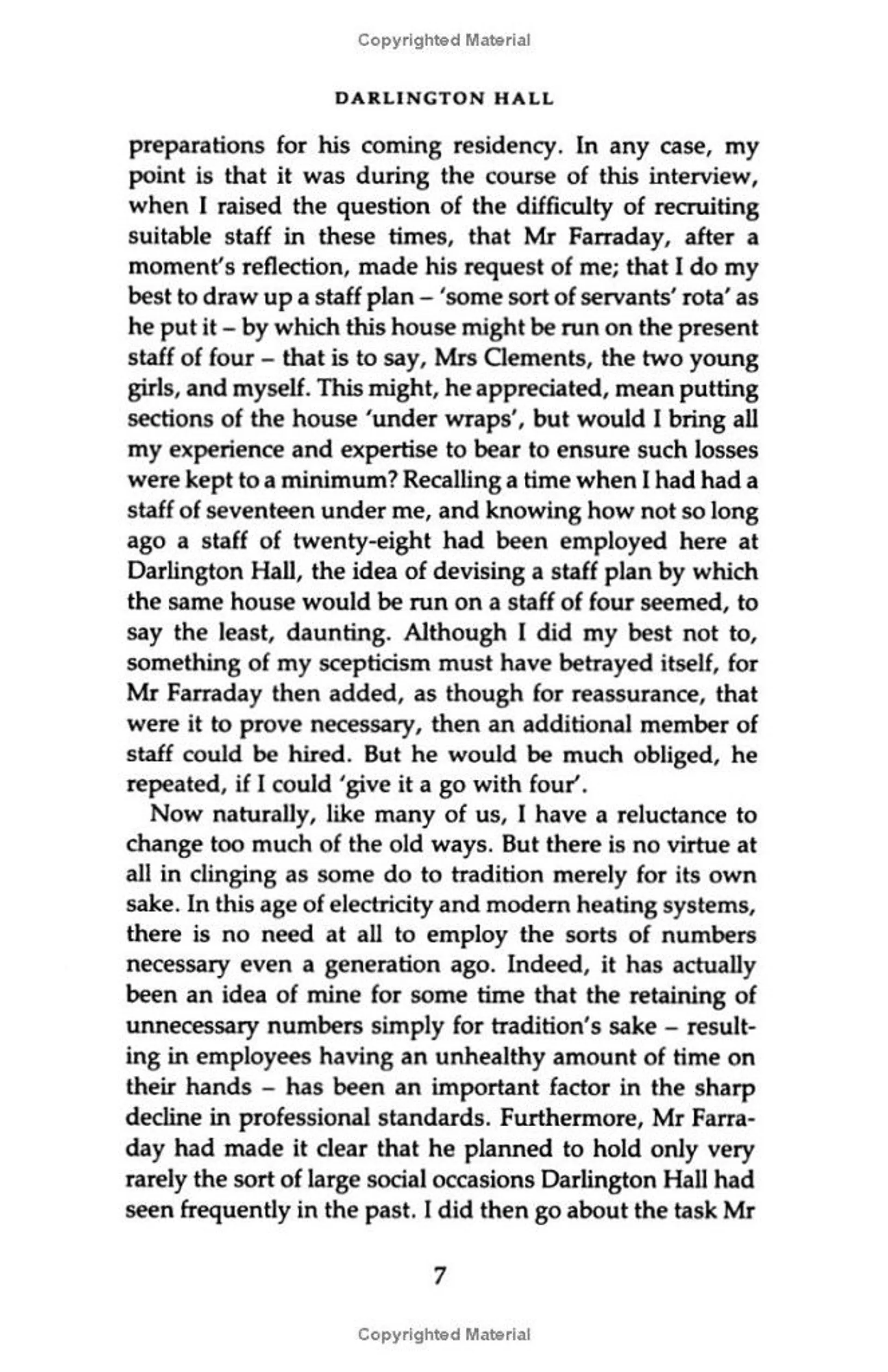 The Remains of the Day