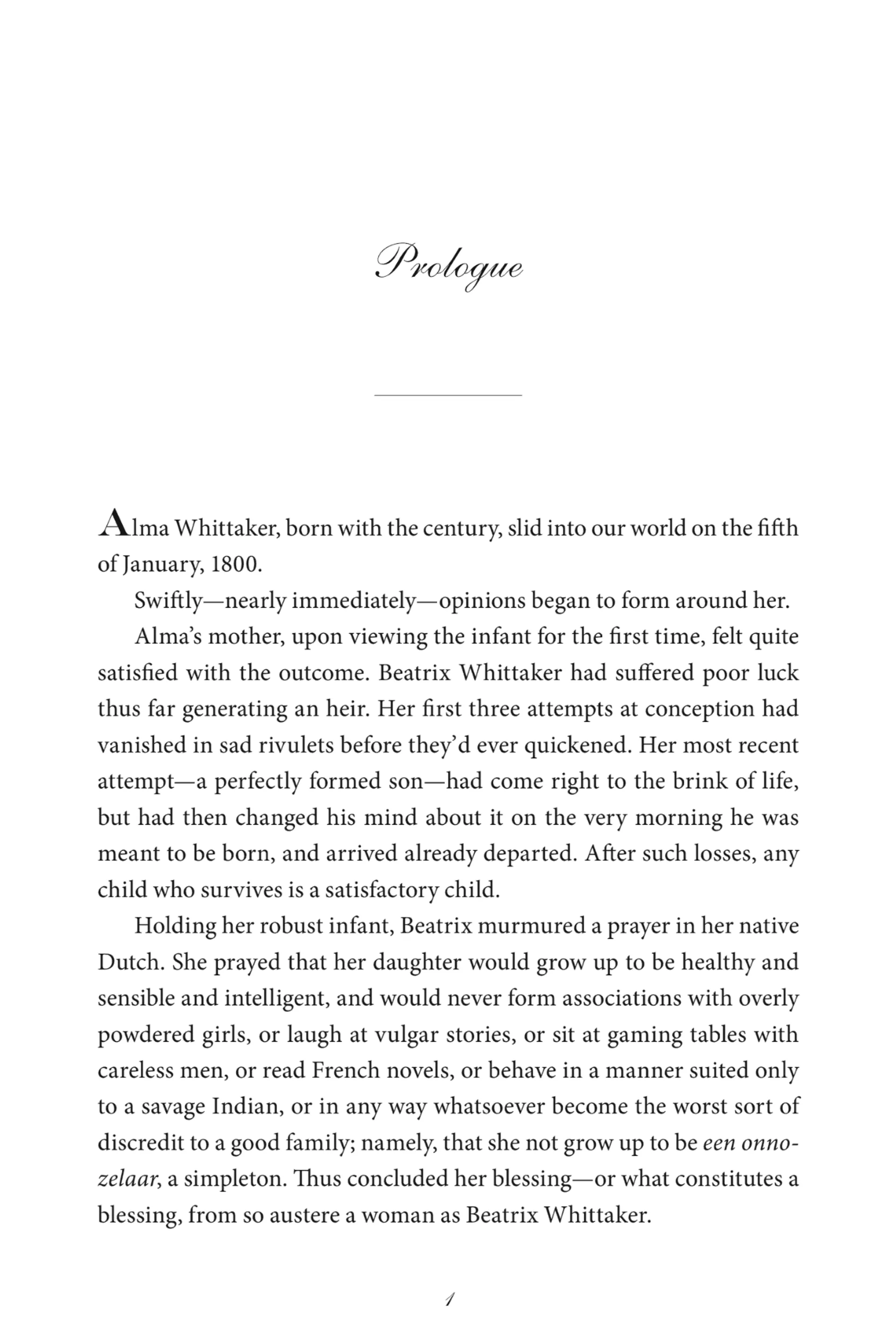 The Signature of All Things