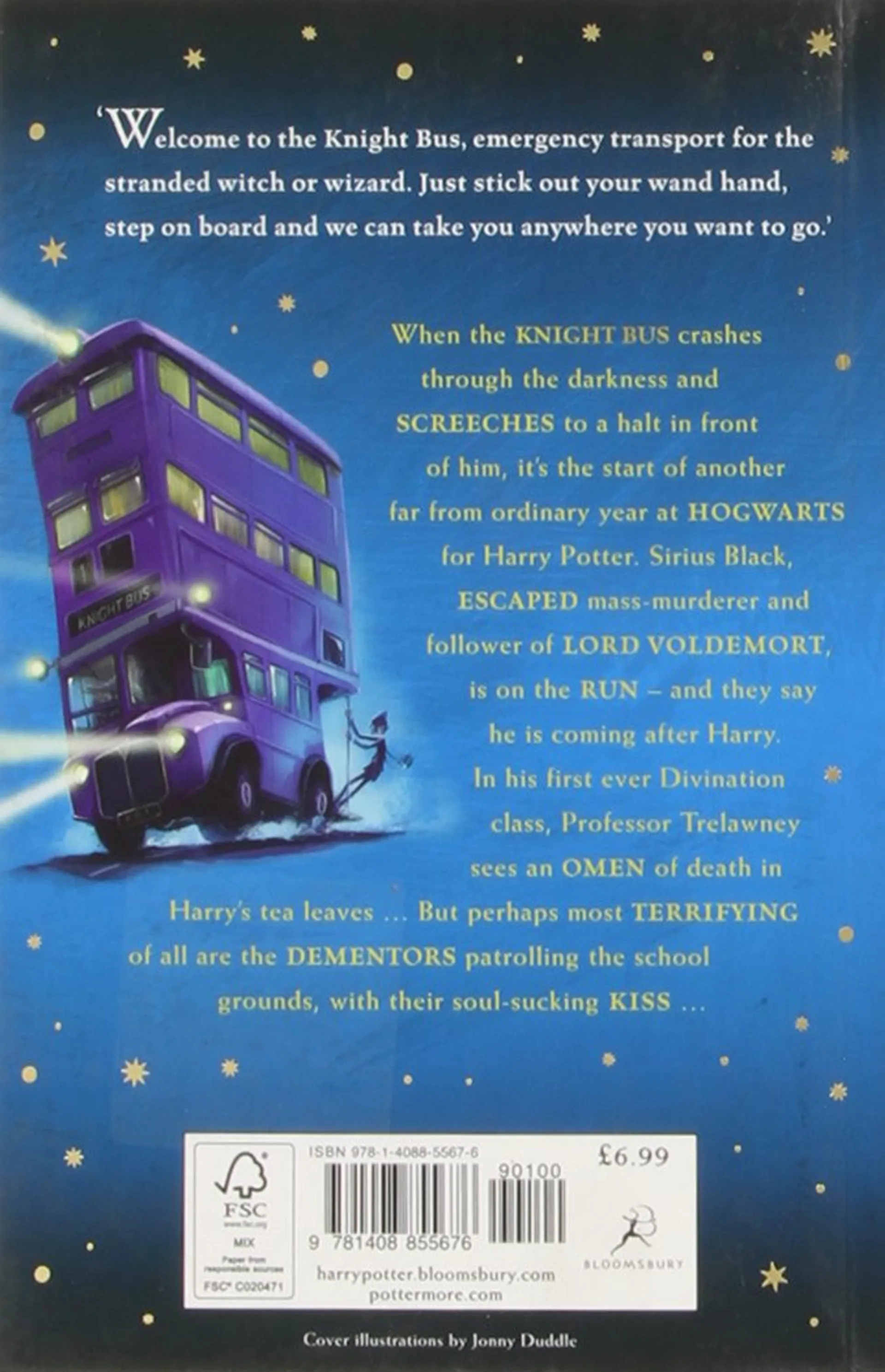 Harry Potter 3 Prisoner of Azkaban Rejacket [Paperback]