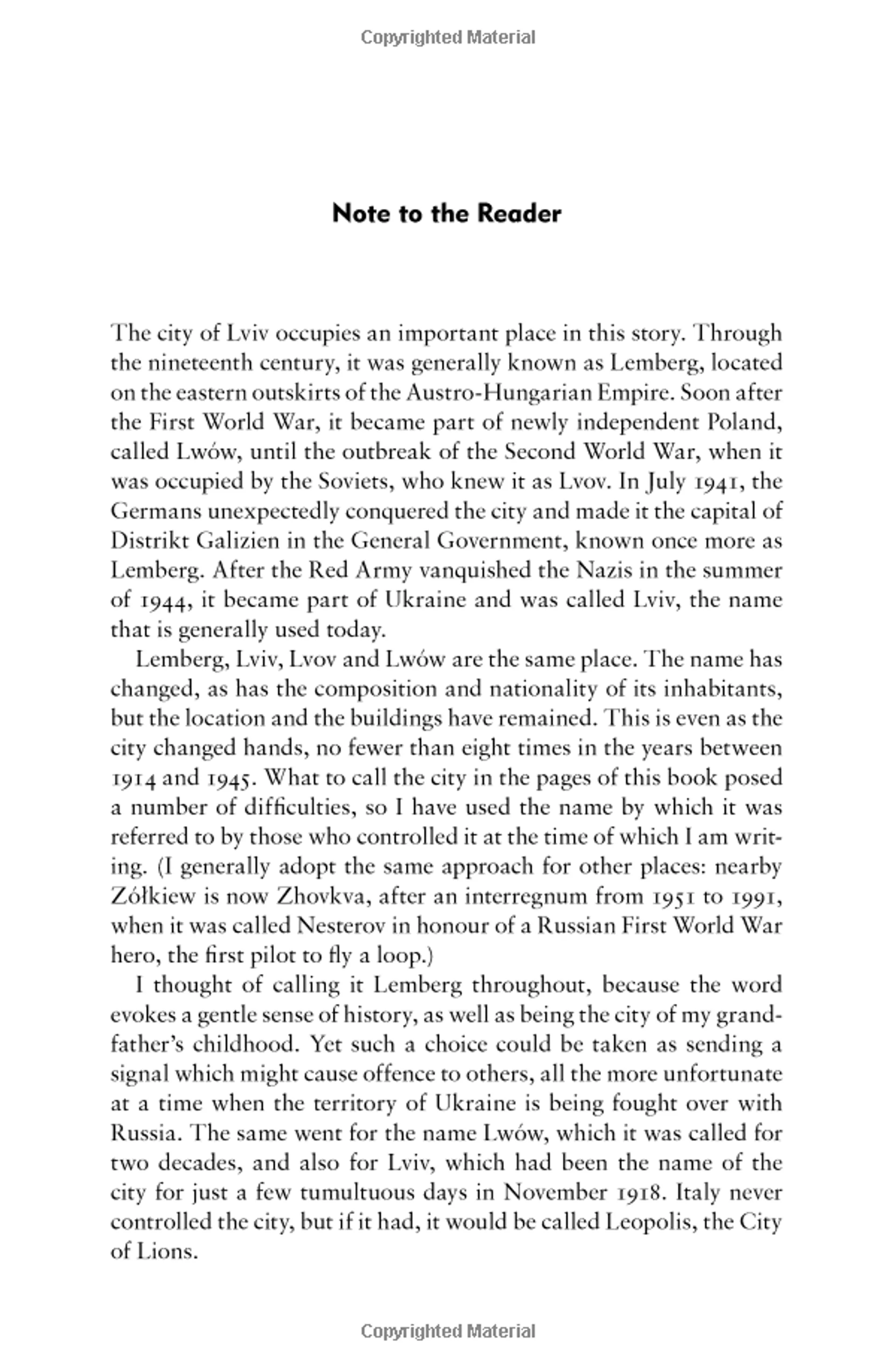 East West Street: On the Origins of Genocide and Crimes Against Humanity