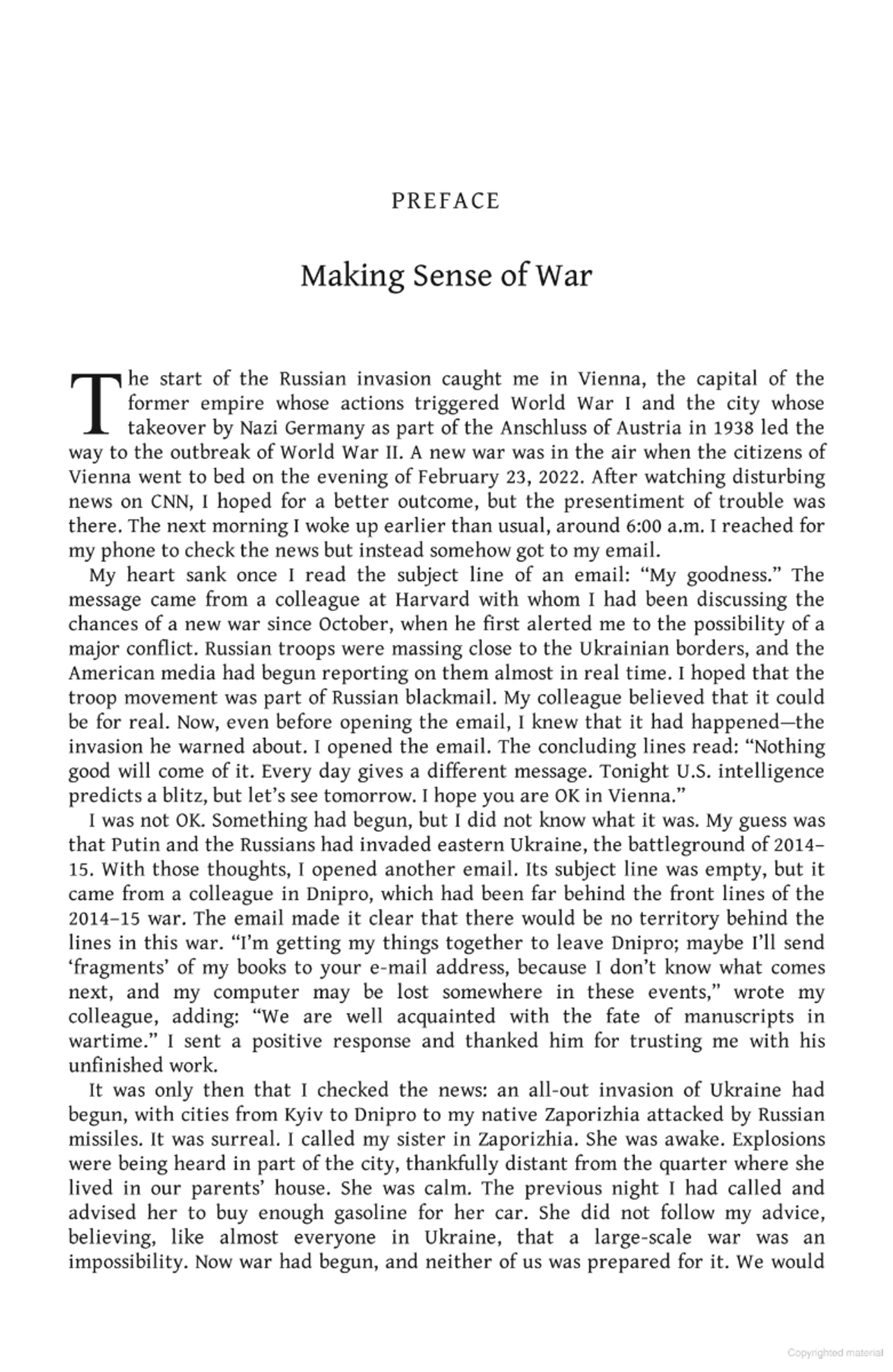 The Russo-Ukrainian War