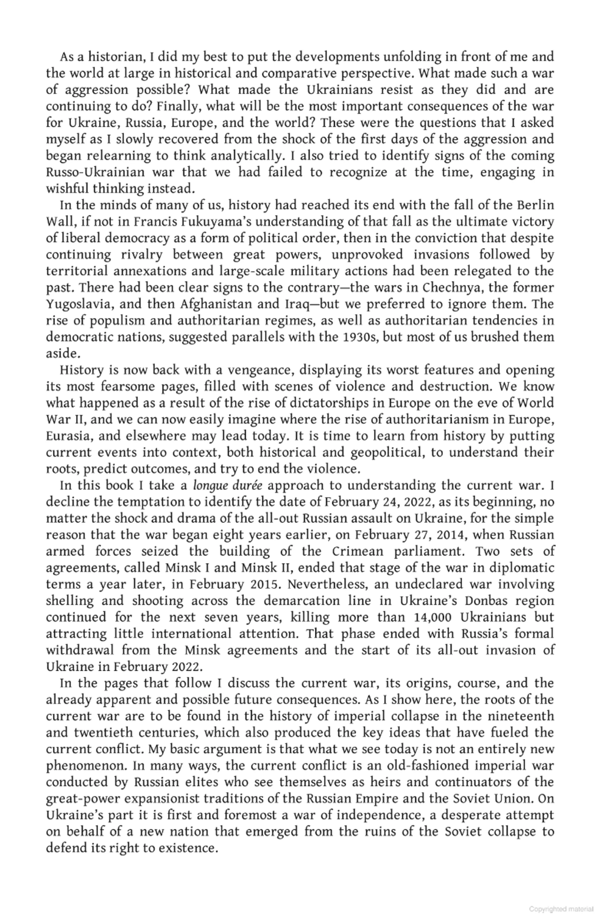 The Russo-Ukrainian War