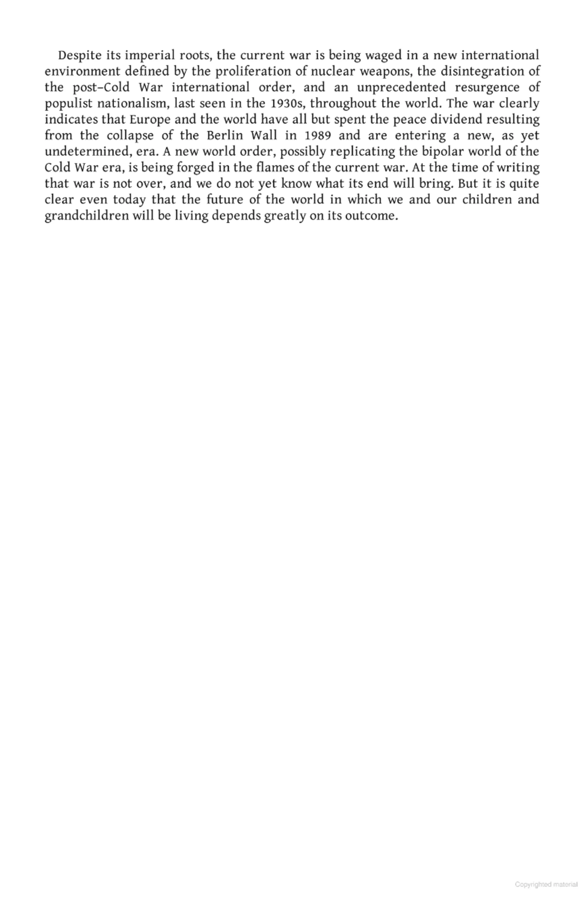 The Russo-Ukrainian War