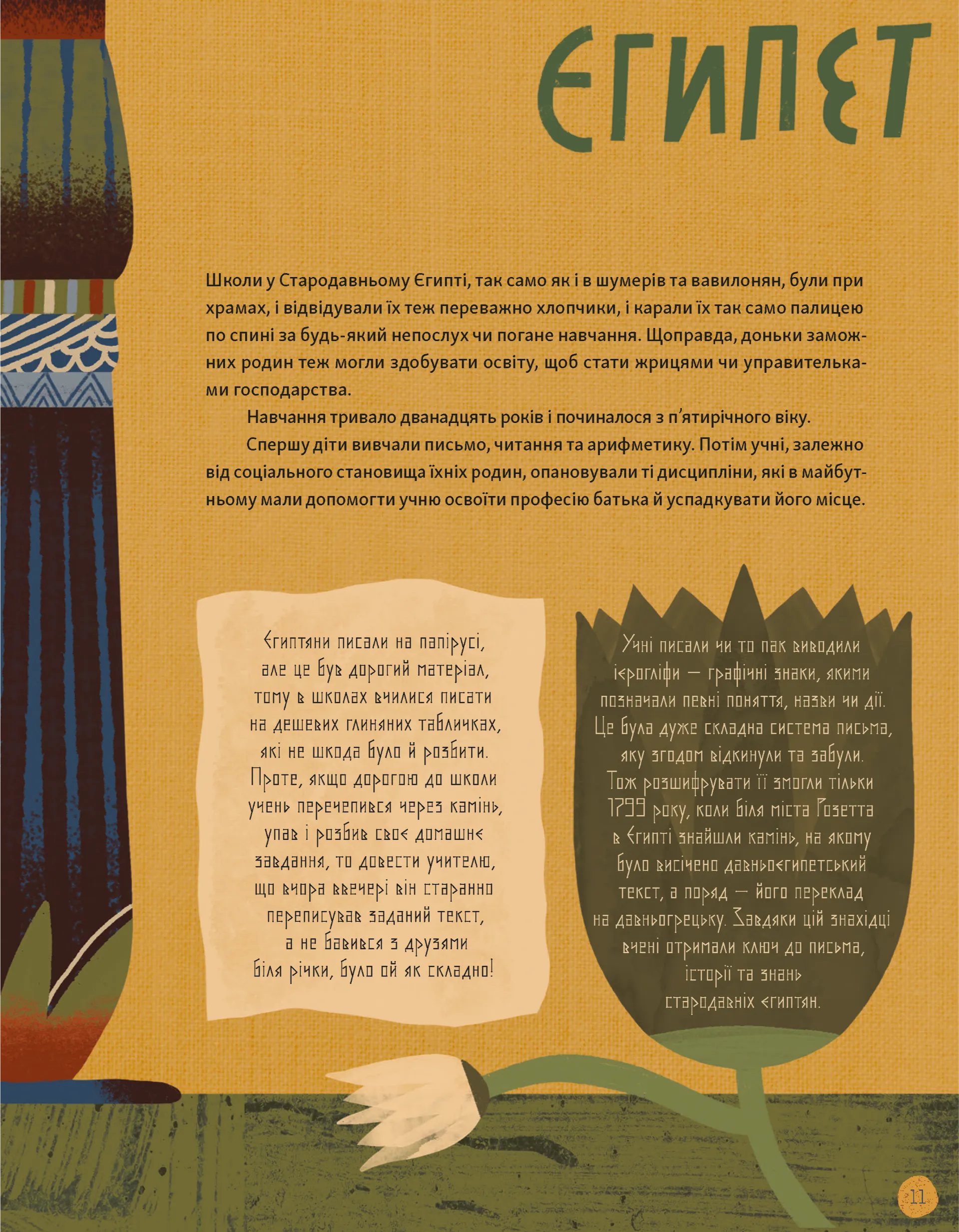 Отака була наука! Школи у древні та давні часи