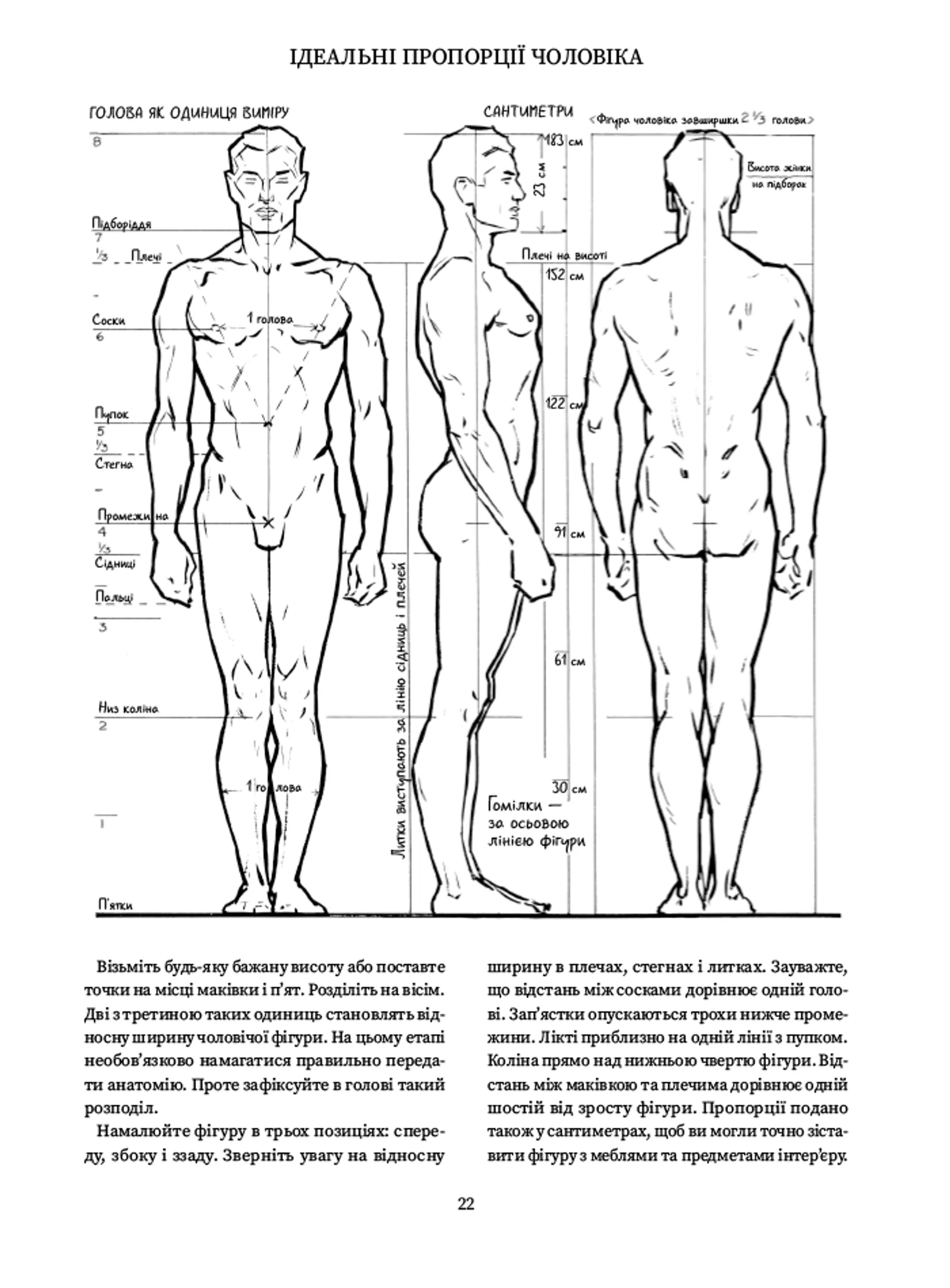 Рисунок фігури людини: Не шкодуючи сил