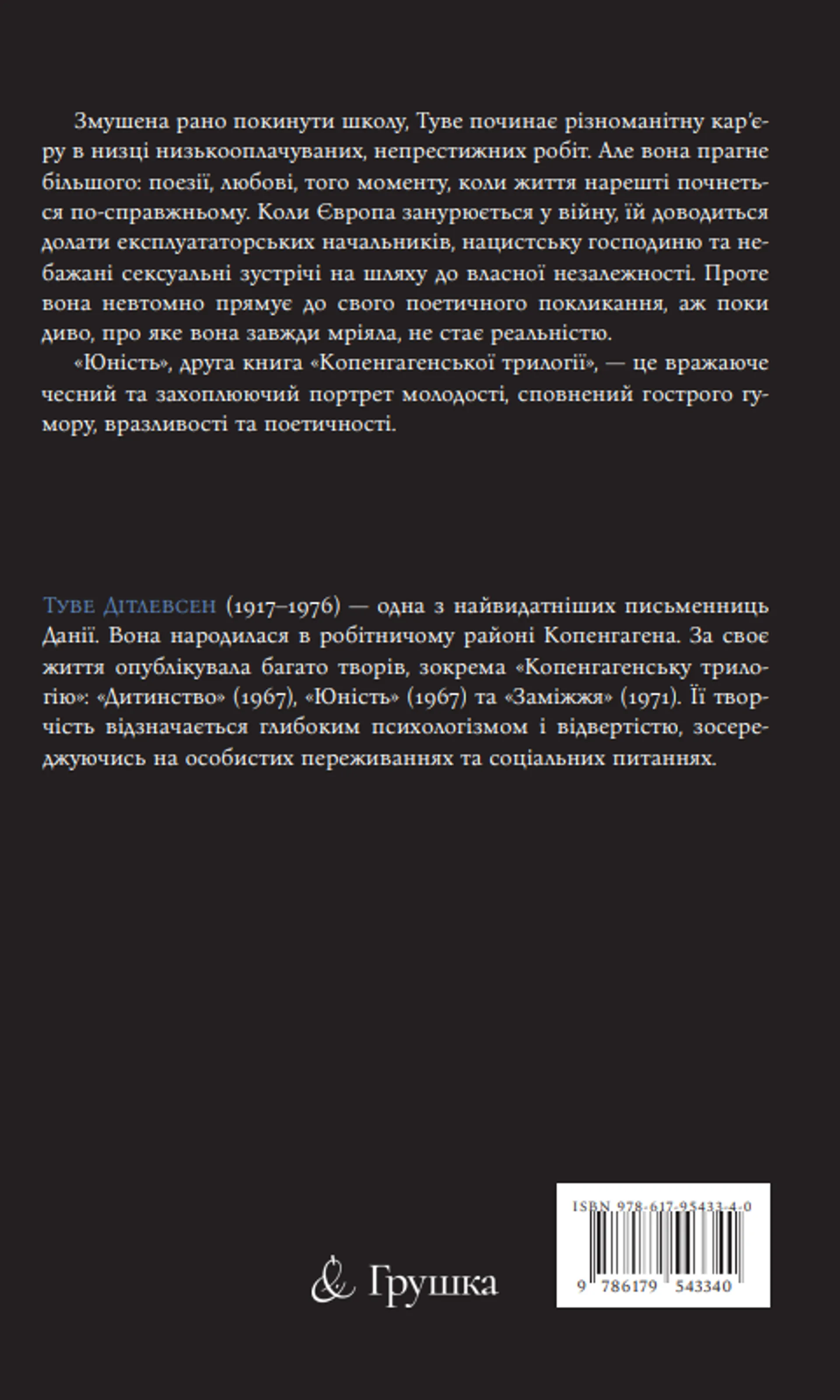Юність. Копенгагенська трилогія. Книга 2