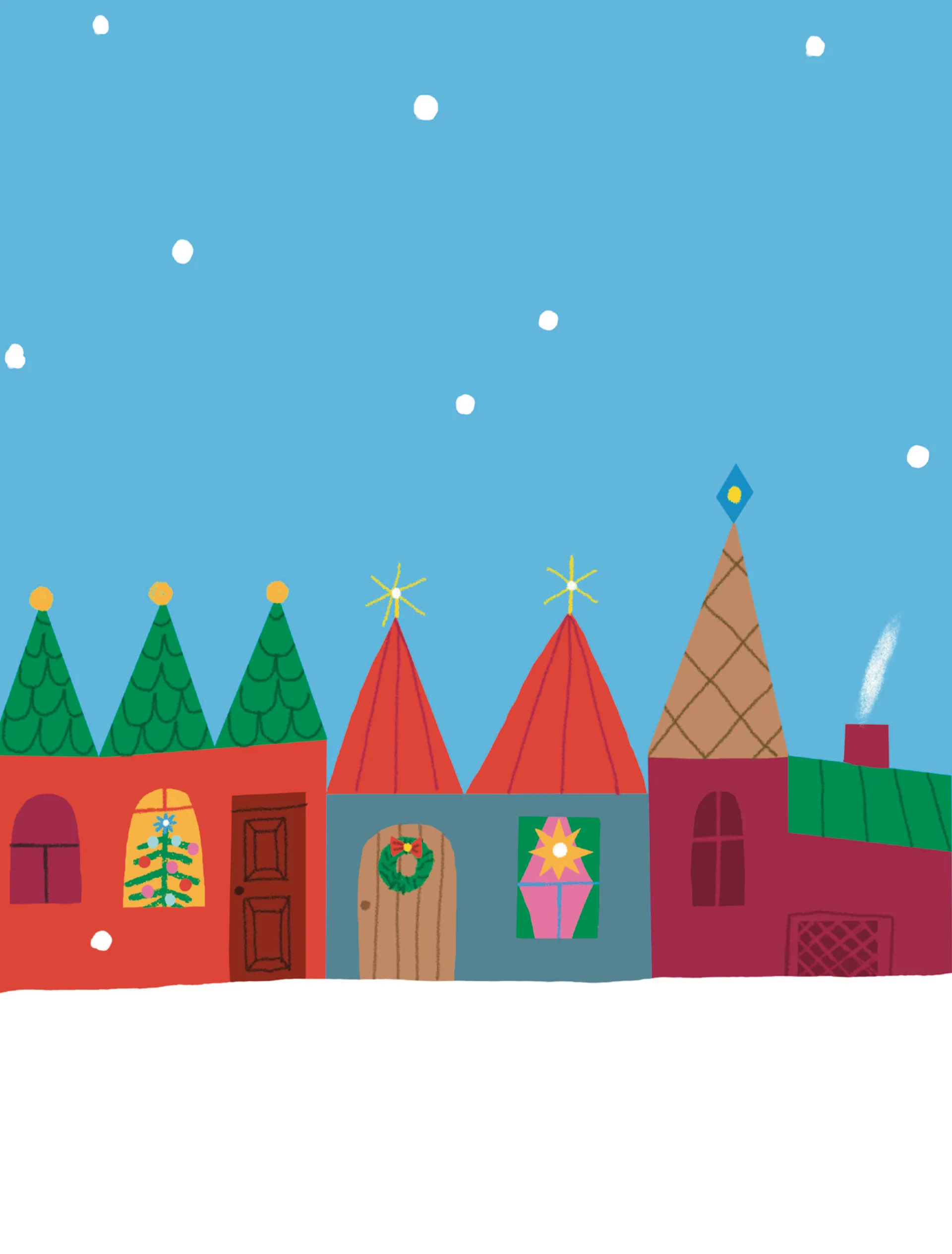 Янголинка і різдвяний потяг