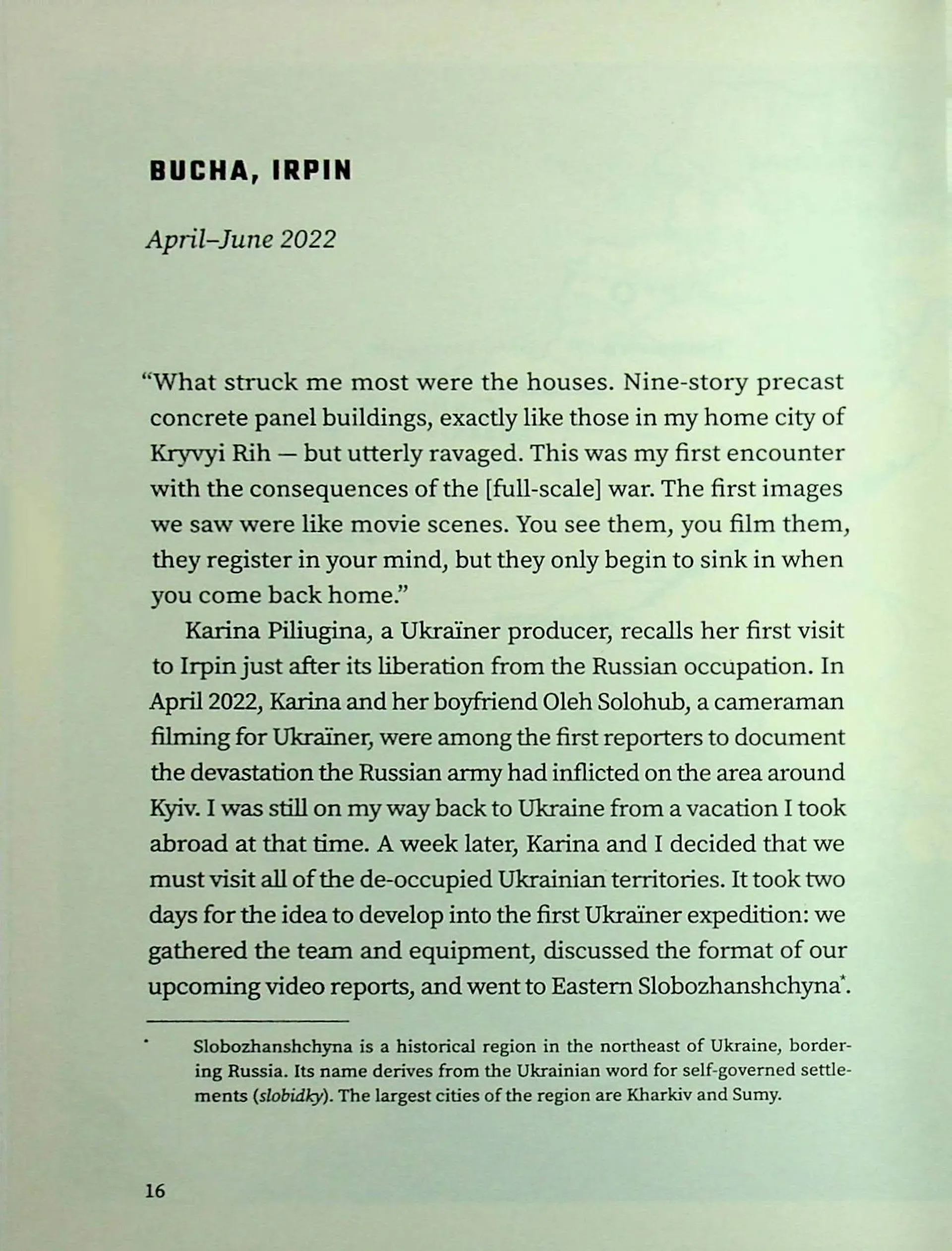 De-occupied: Stories of Ukrainian Resistance