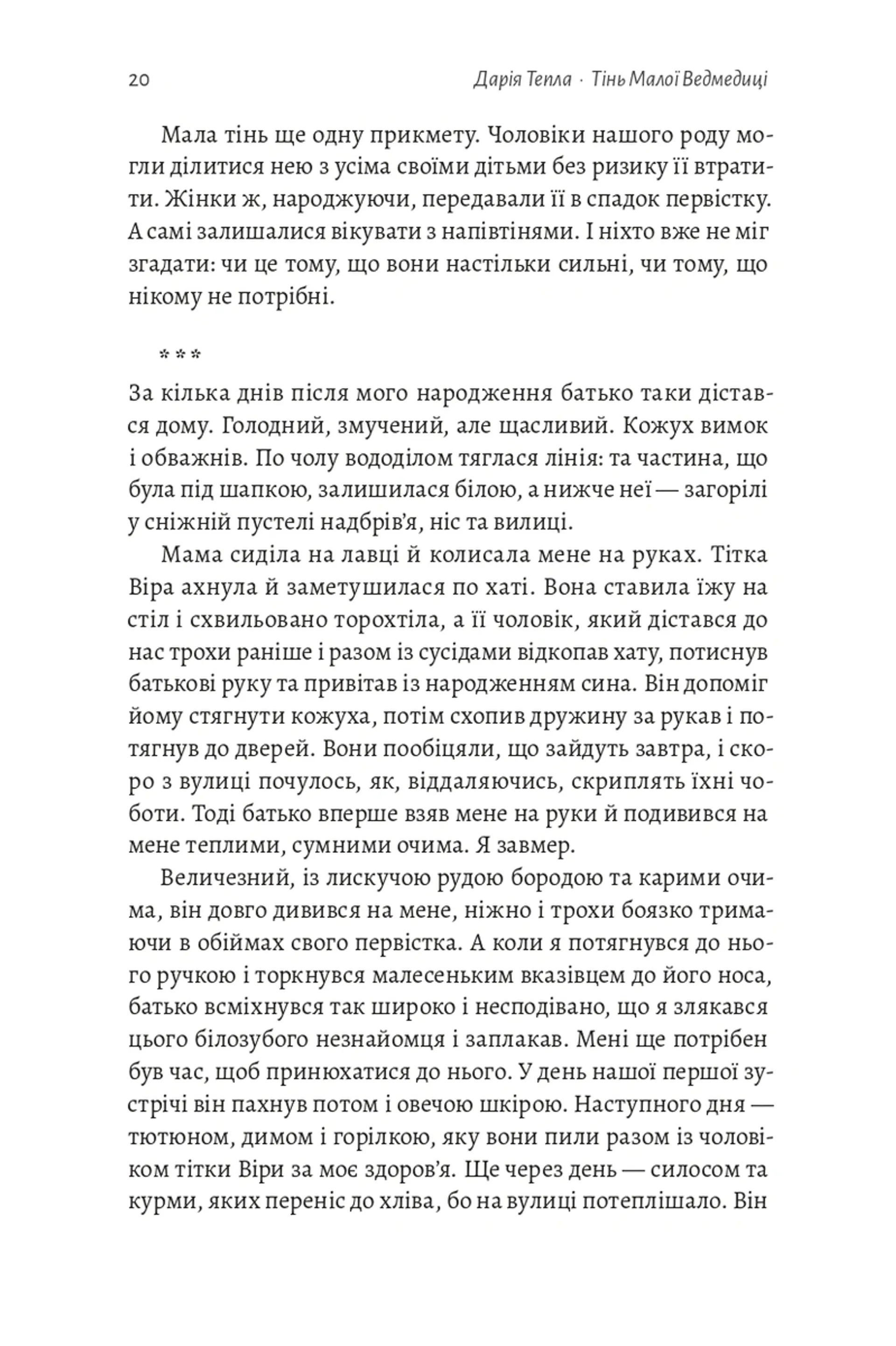 Тінь Малої Ведмедиці
