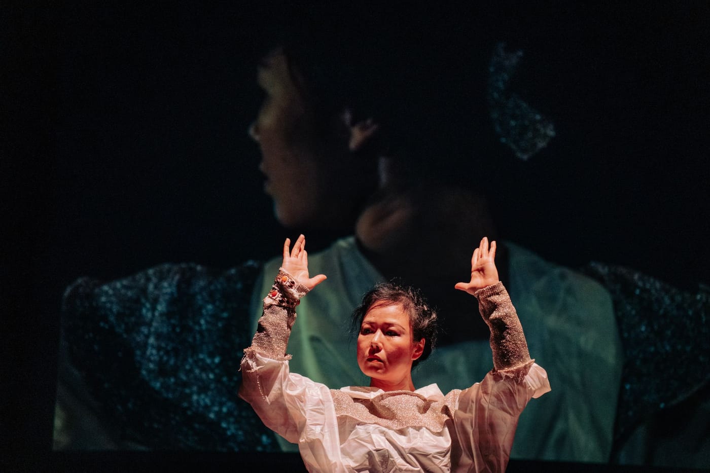 Nguyễn Thanh Thủy «Signals In Noise» @ Rote Fabrik Zürich © Michelle Ettlin