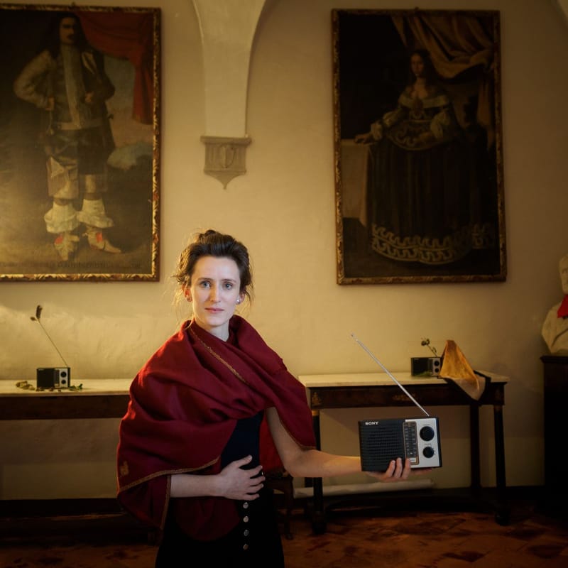 Celeste Oram radio portrait