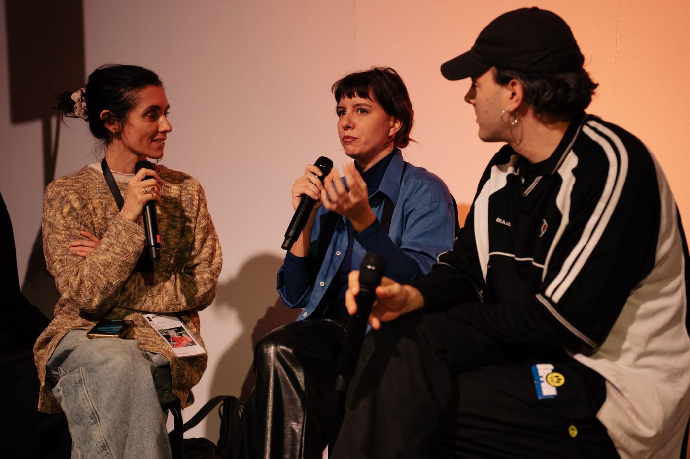 Mara Miccichè, Violeta García & Hora Lunga «Label Lounge» @ Kunstraum Walcheturm © Michelle Ettlin