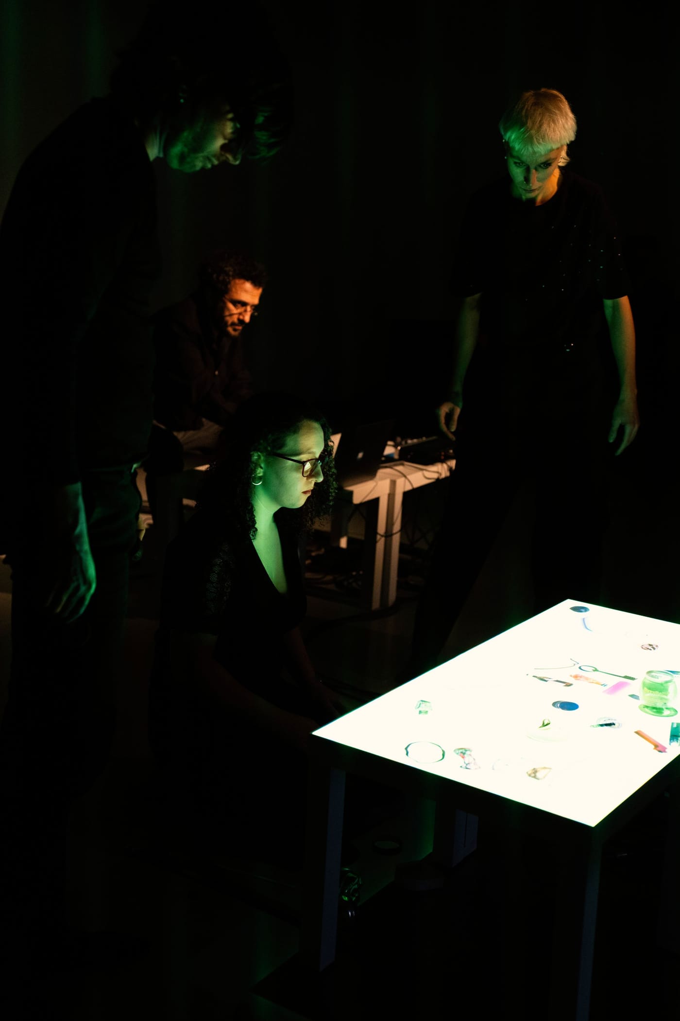 Hardi Kurda & Ensemble We Spoke «Recycling Objects» @Kunstraum Walcheturm © Michelle Ettlin