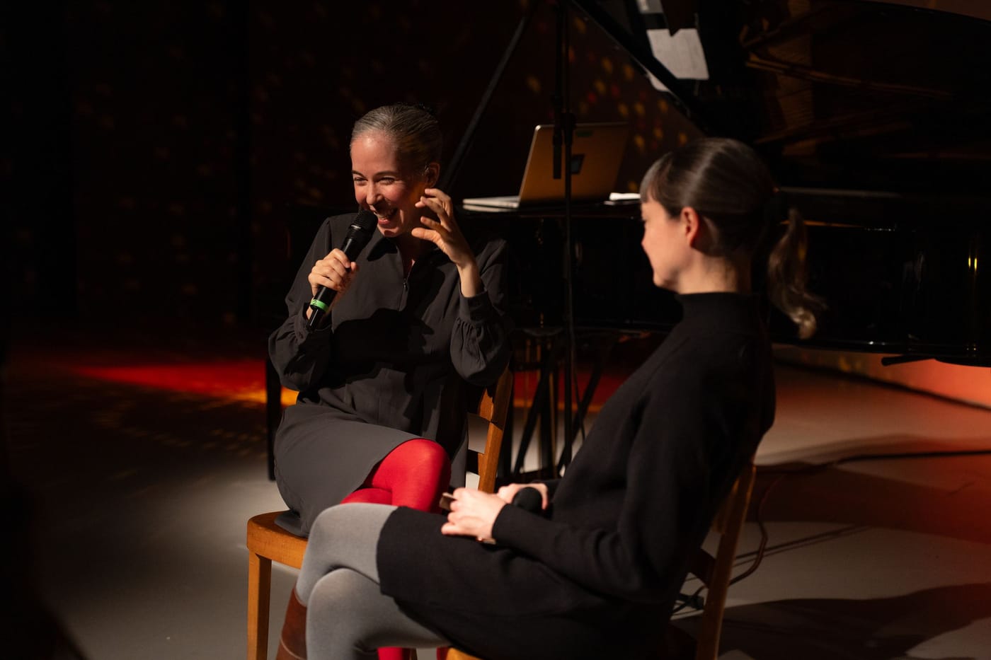 Simone Keller & Lisa Nolte «Piano Bar / Jessie Cox» @ Kunstraum Walcheturm © Michelle Etllin