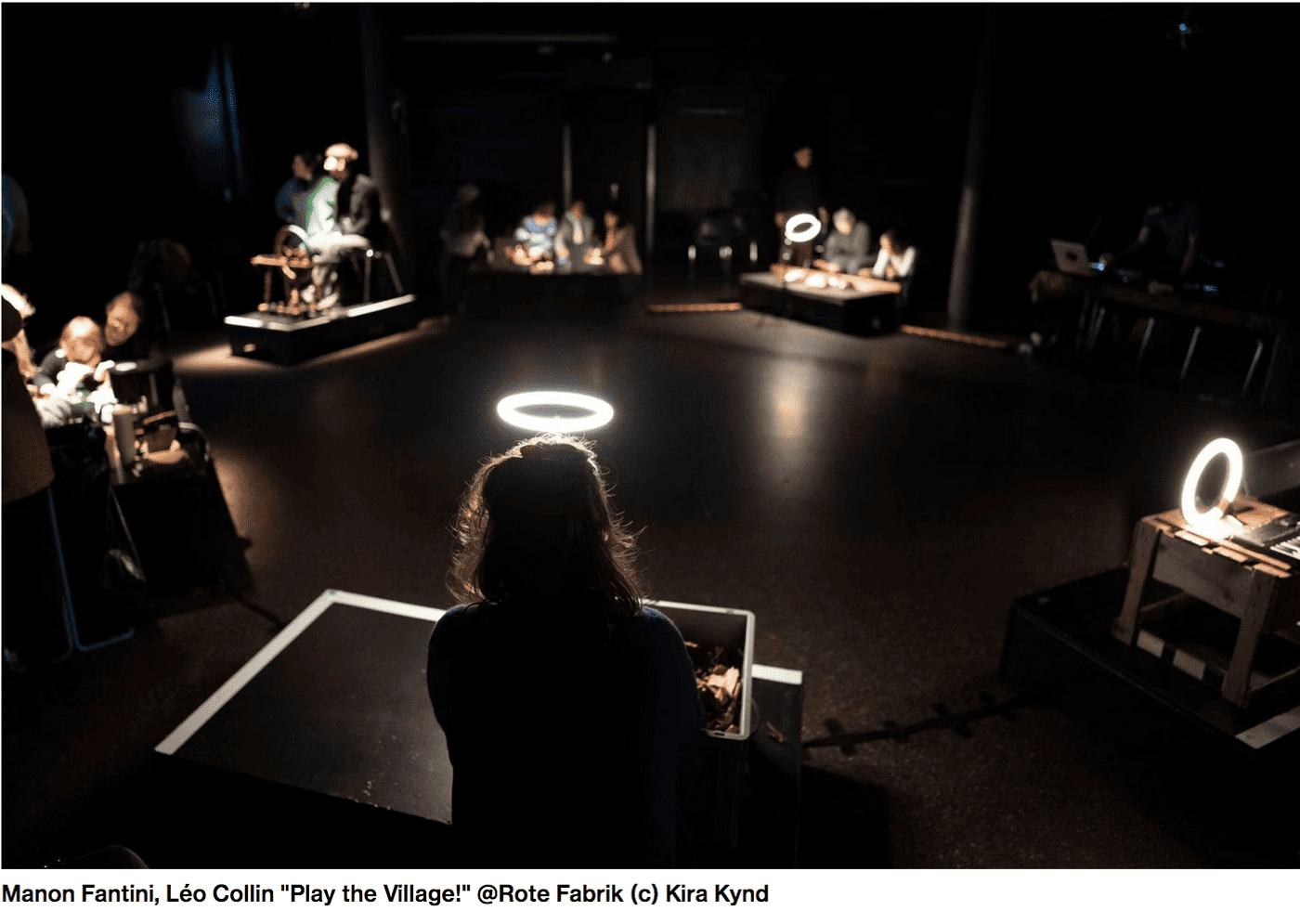 Manon Fantini, Léo Collin «Play the Village!» @ Rote Fabrik © Kira Kynd