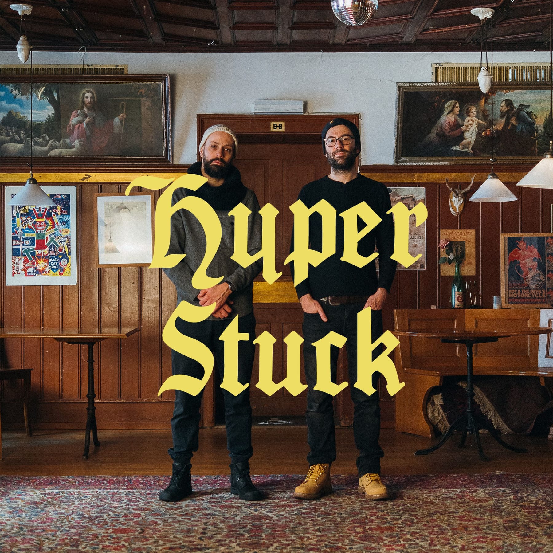 HYPER DUO HYPER STUCK portrait title