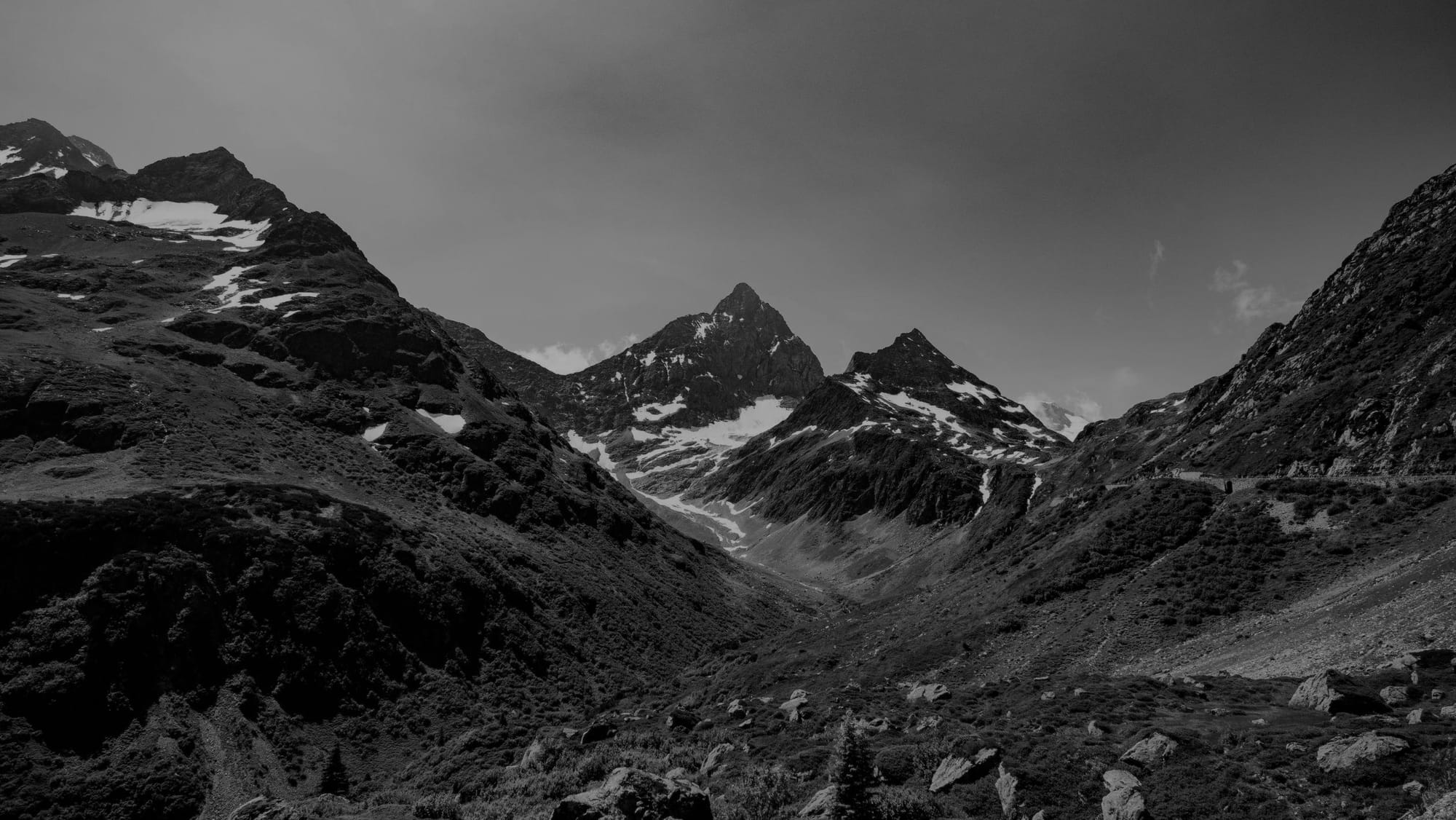 Free photo of schnee landschaft berge reise