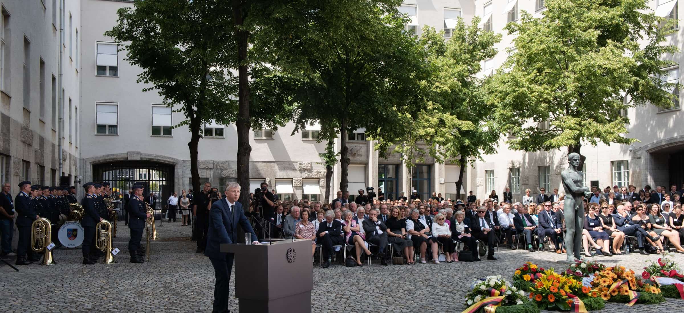 Feierstunde im Ehrenhof des Bendlerblocks / 75. Jahrestag / 20. Juli 2019