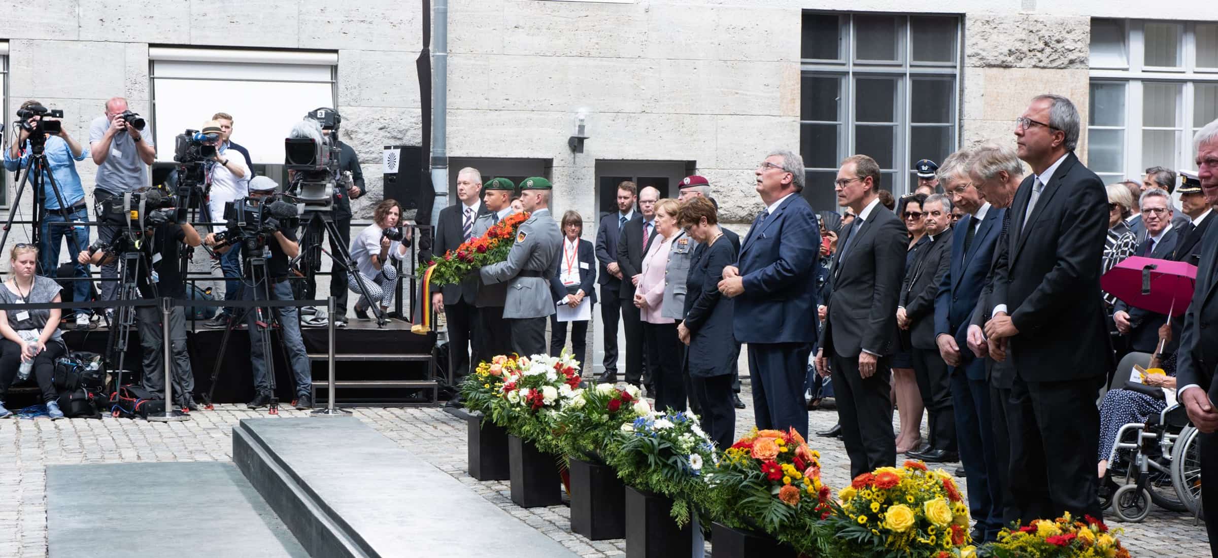 Feierstunde im Ehrenhof des Bendlerblocks / 75. Jahrestag / 20. Juli 2019