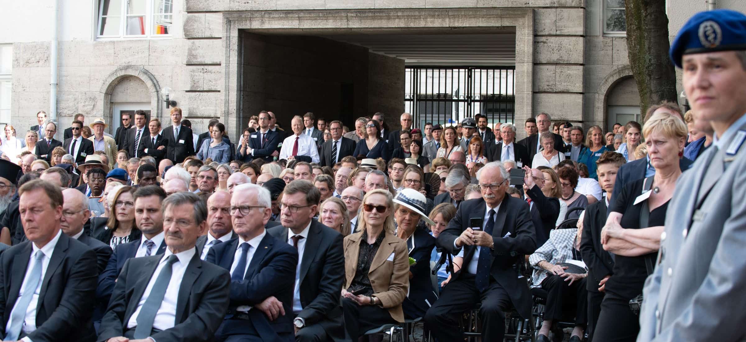 Feierstunde im Ehrenhof des Bendlerblocks / 75. Jahrestag / 20. Juli 2019