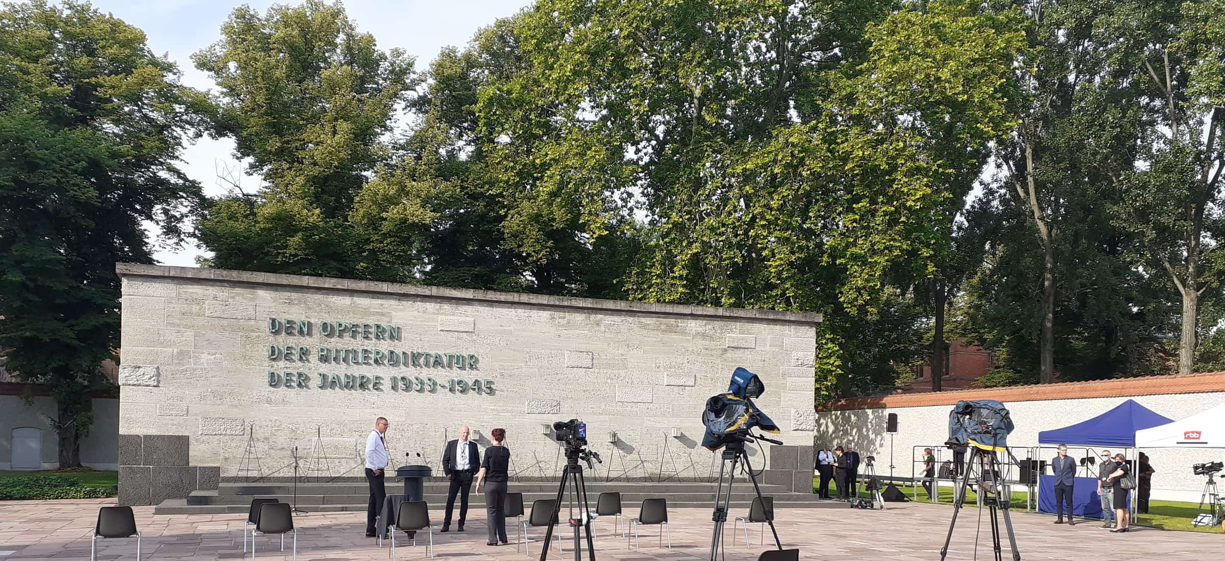 Feierstunde in der Gedenkstätte Plötzensee / 76. Jahrestag / 20. Juli 2020