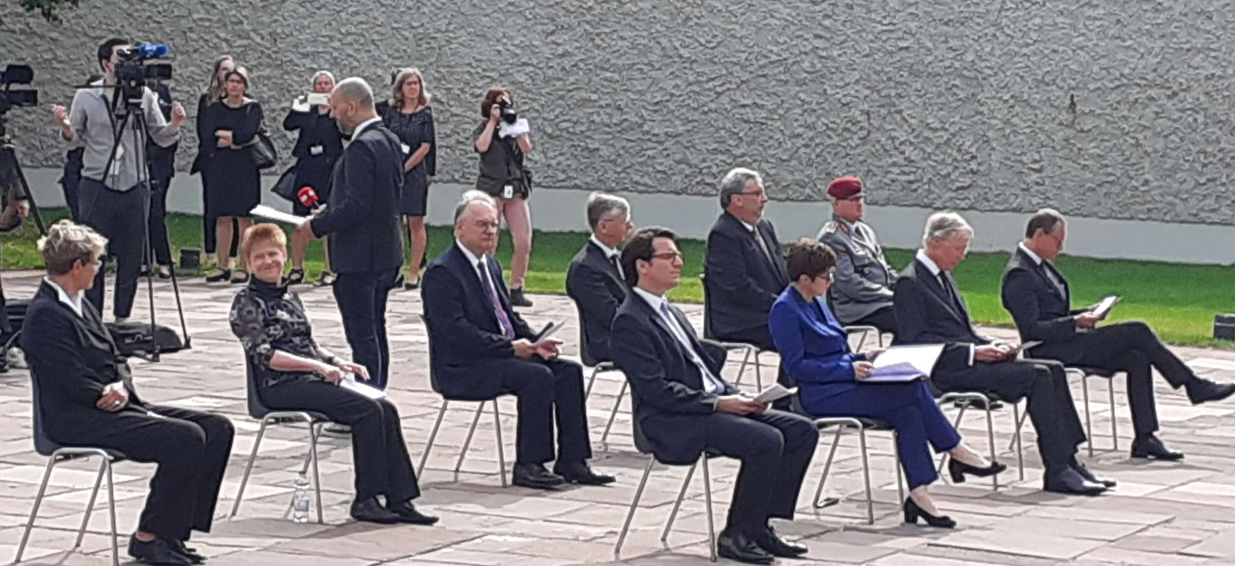 Feierstunde in der Gedenkstätte Plötzensee / 76. Jahrestag / 20. Juli 2020