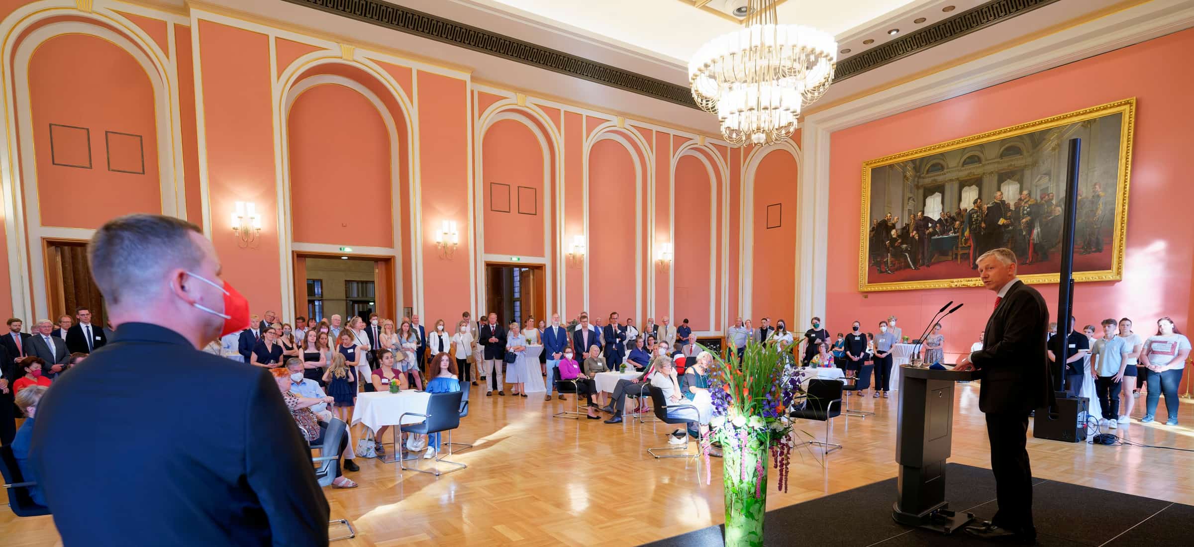 Empfang im Roten Rathaus / 78. Jahrestag / 19. Juli 2022
